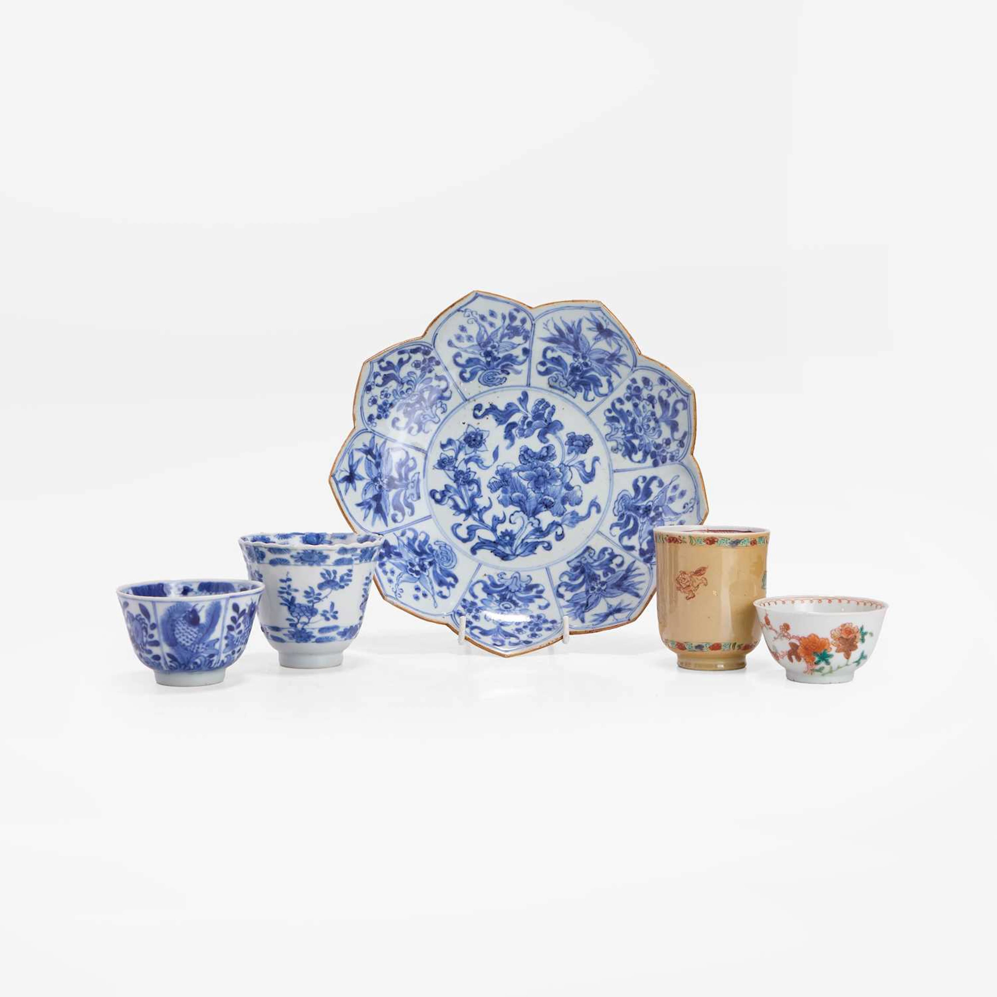 A group of Chinese porcelain 18th century