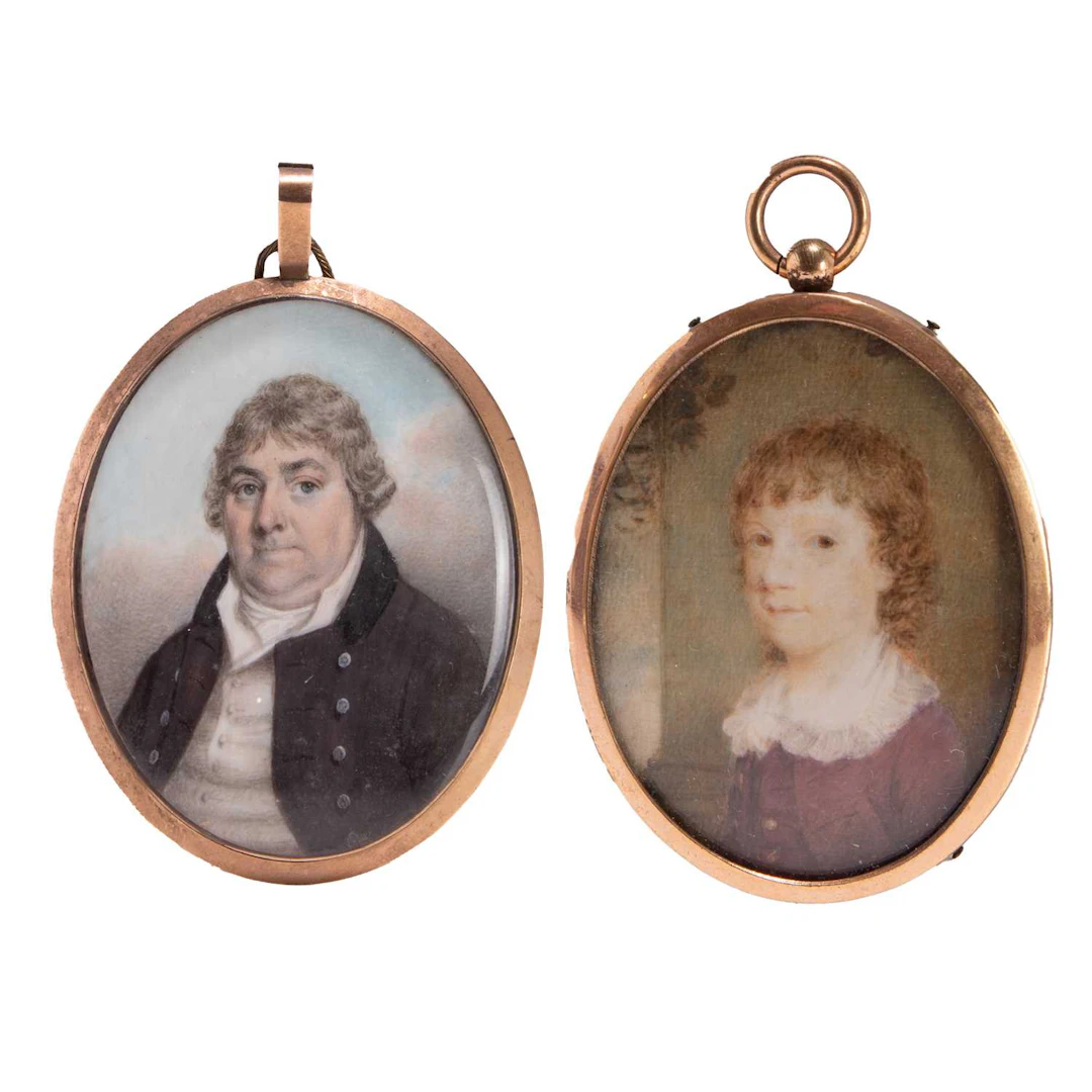 English School, circa 1800 Portrait of a gentleman, half-length, in