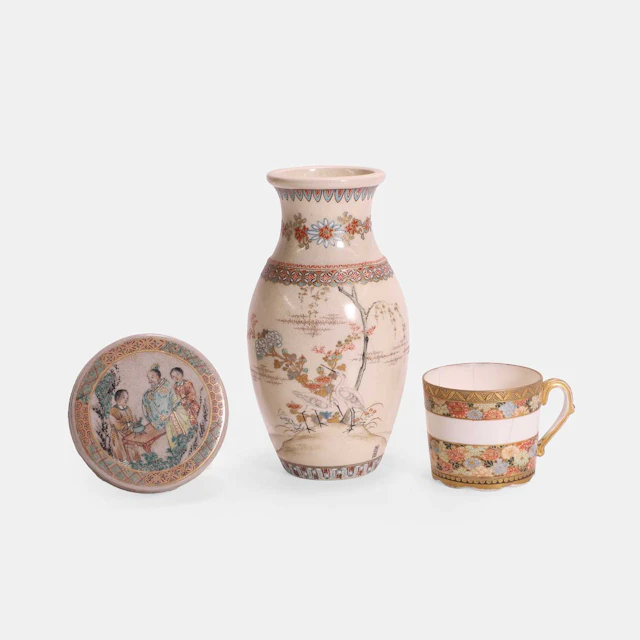 A collection of Japanese ceramics 19th-20th century