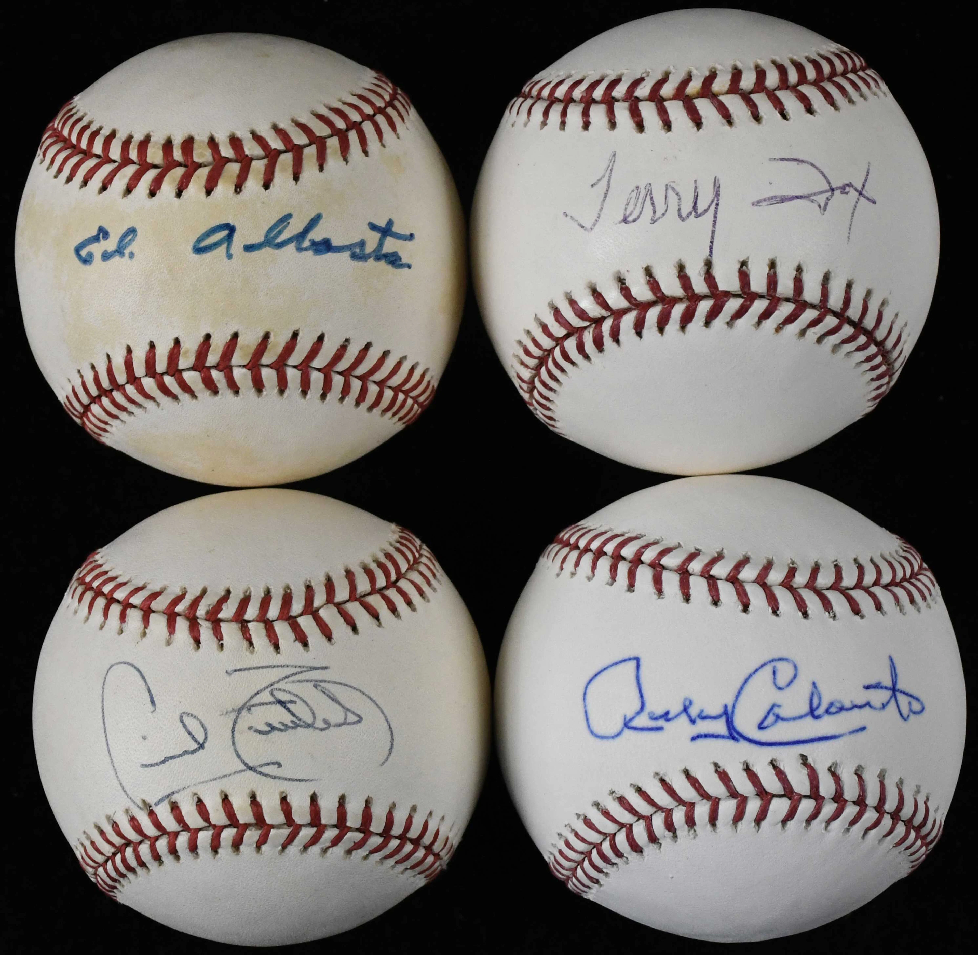 "Lot of (12) signed baseballs (VG/EX-NM/MT)