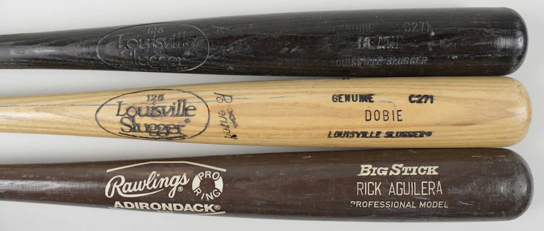 "Lot of (5) professional model baseball bats