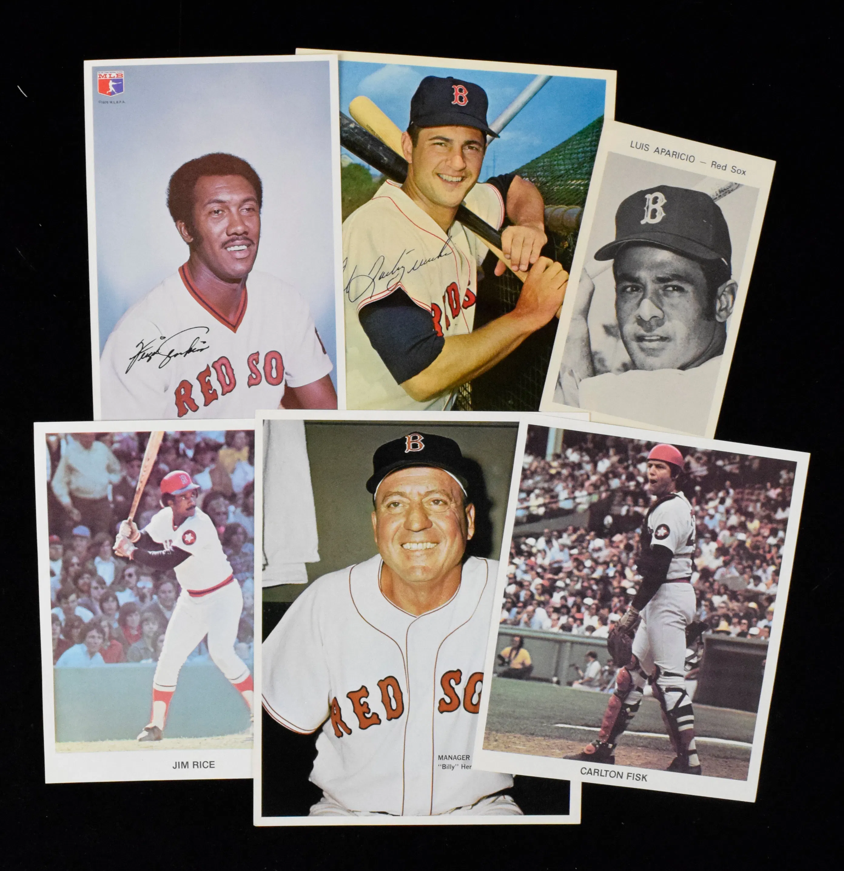 Lot of (123) Boston Red Sox player photos from 1960s-70s team sets (PR ...