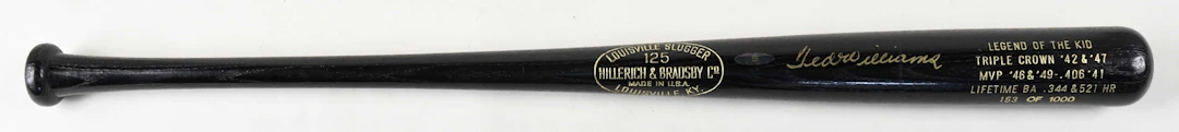 "Ted Williams autographed ""Legend of The Kid"" limited...