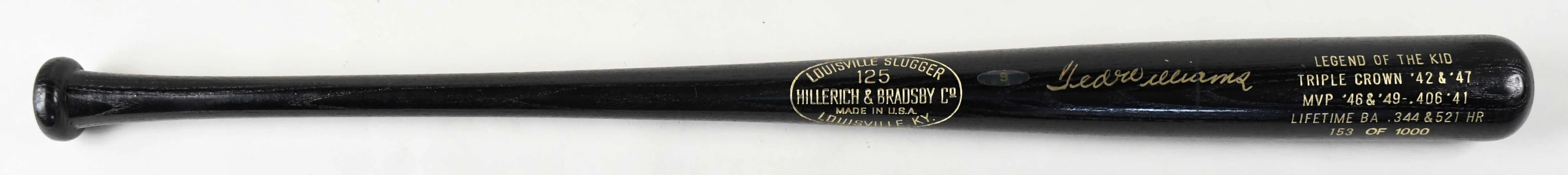 "Ted Williams autographed ""Legend of The Kid"" limited...