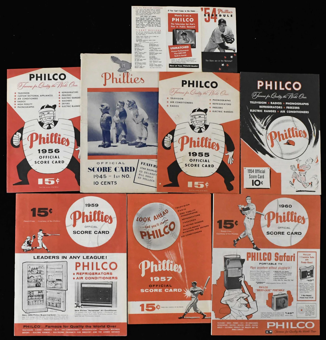 "Lot of Philadelphia Phillies memorabilia