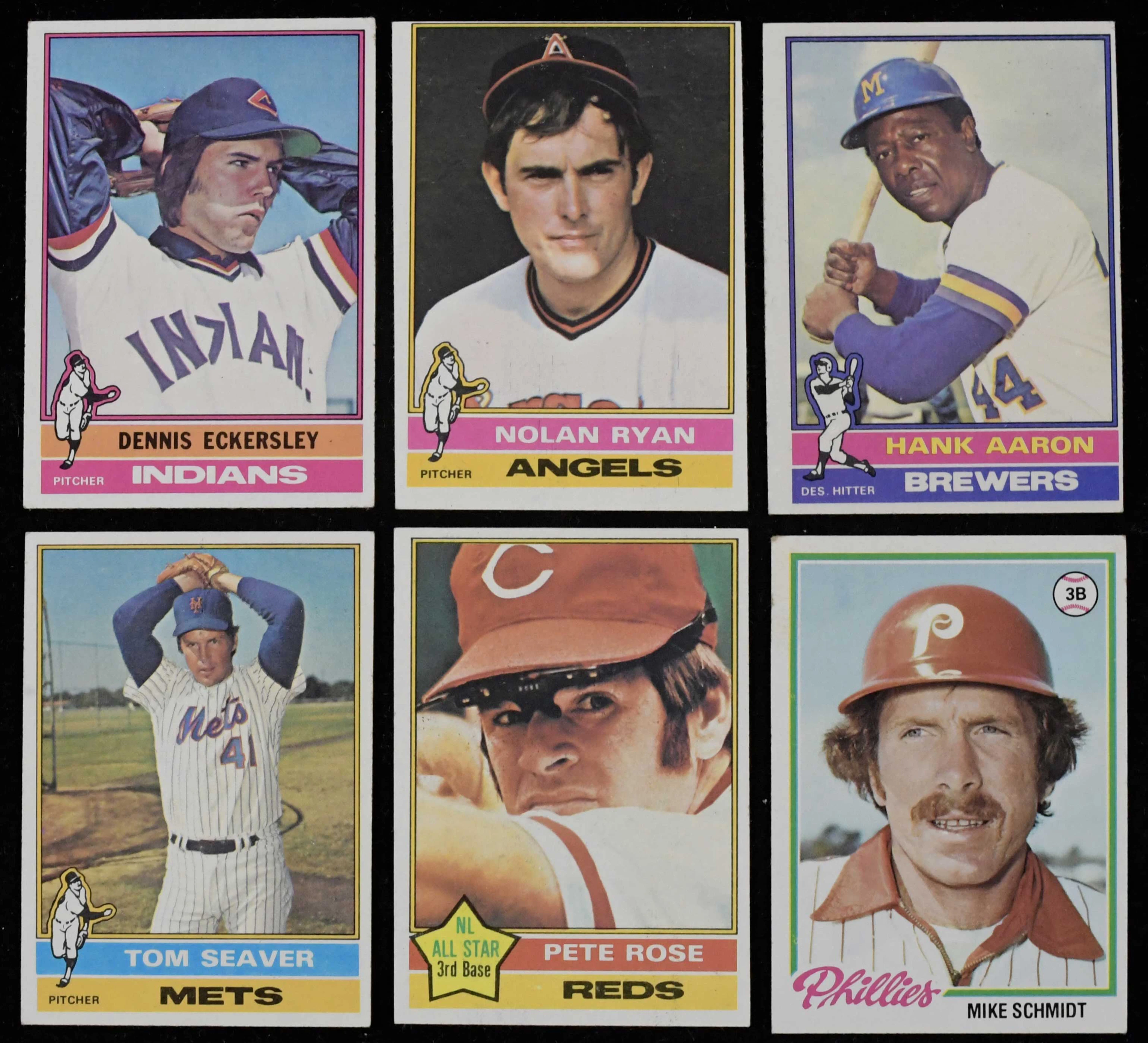 "Lot of (27) 1976-1978 Topps stars and HOFers