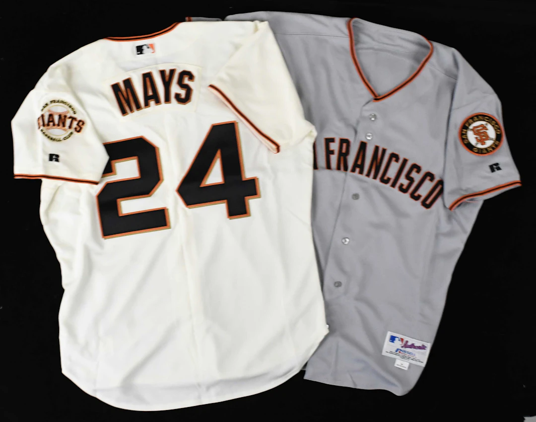 Willie Mays San Francisco Giants jerseys (2) (NM/MT) Home...