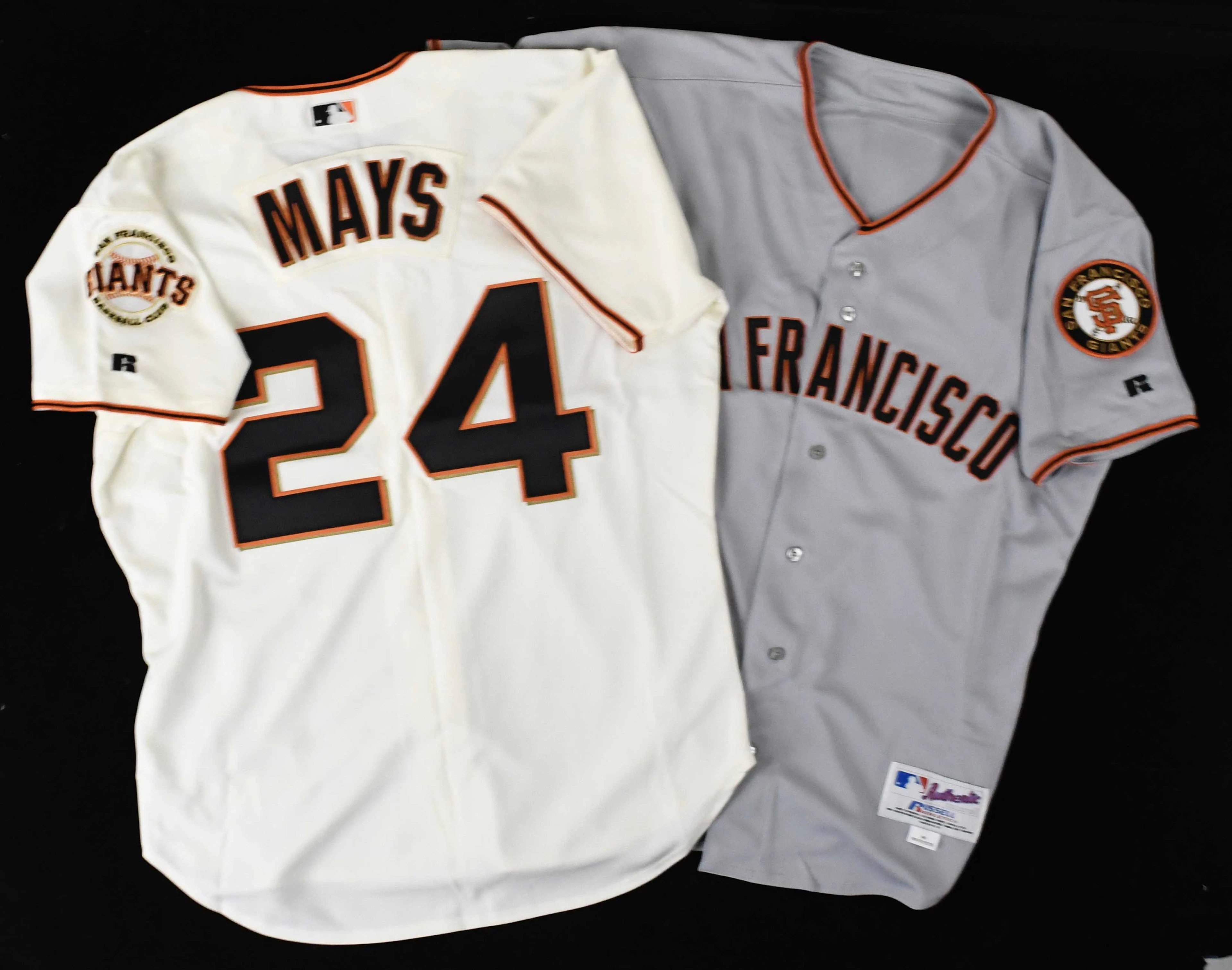 Willie Mays San Francisco Giants jerseys (2) (NM/MT) Home...