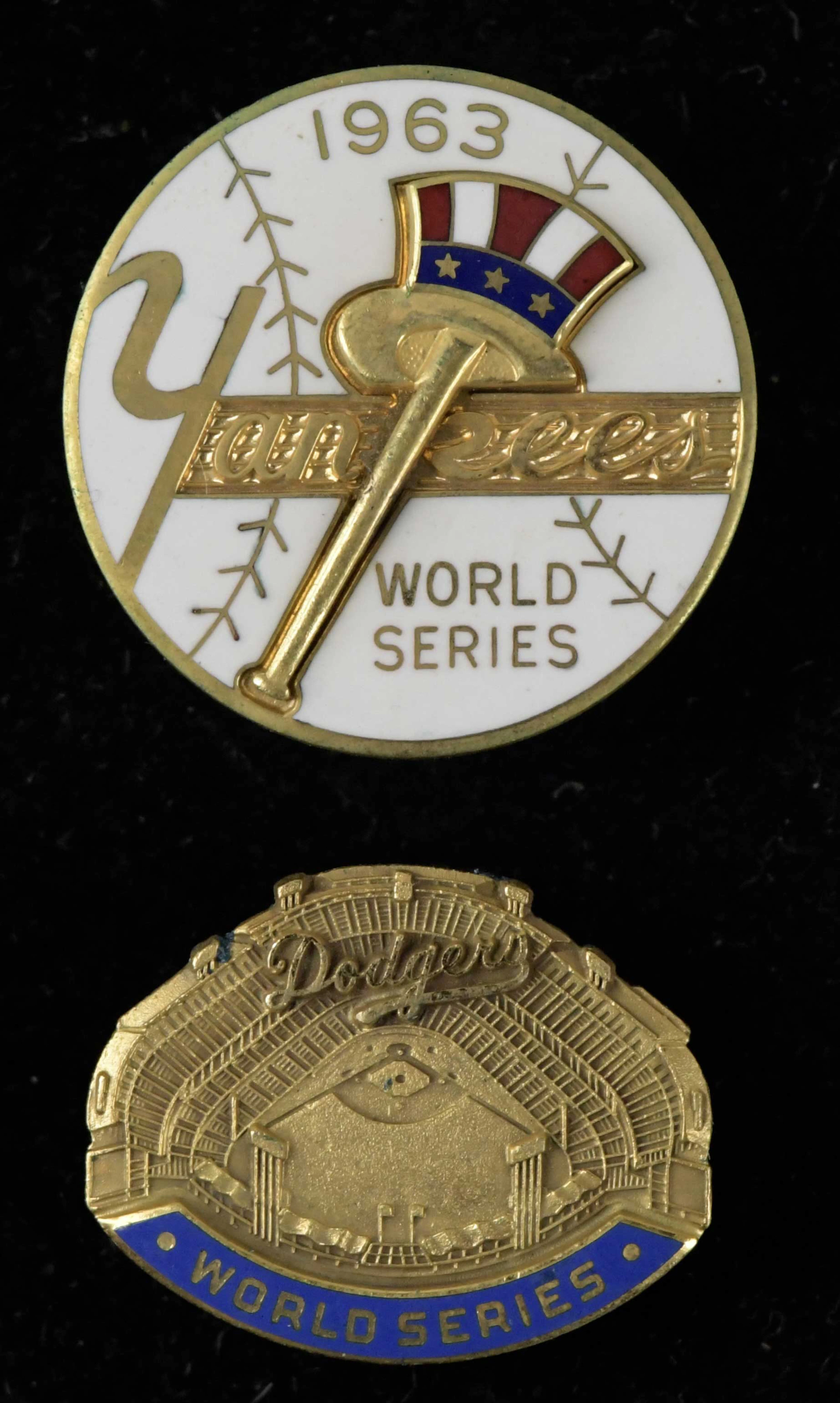 "Los Angeles Dodgers and New York Yankees 1963 World...