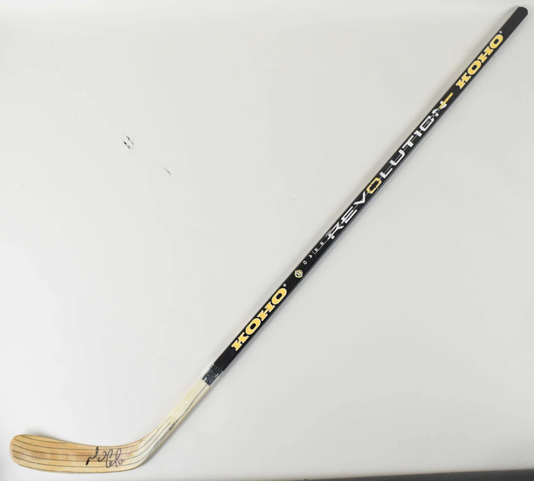 "Mario Lemieux signed 1992 professional model hockey stick (NM unused)