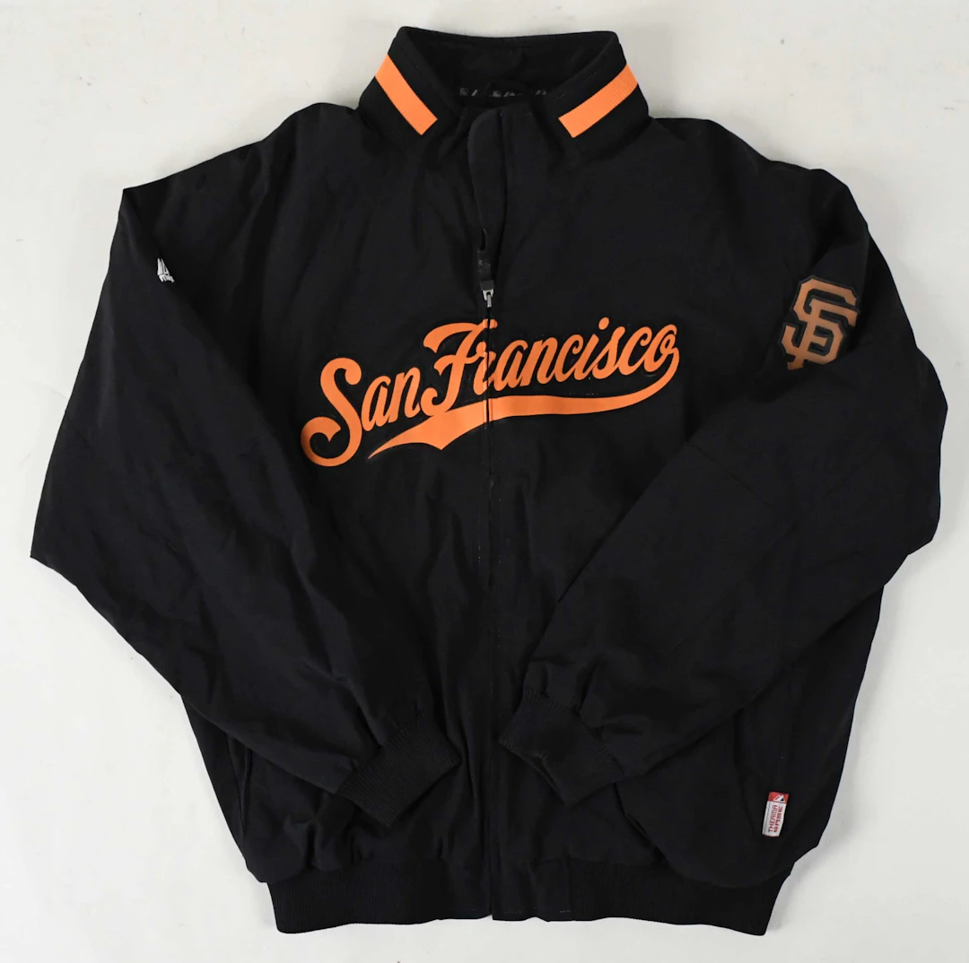 "Willie Mays' personal San Francisco Giants jacket (EX)...