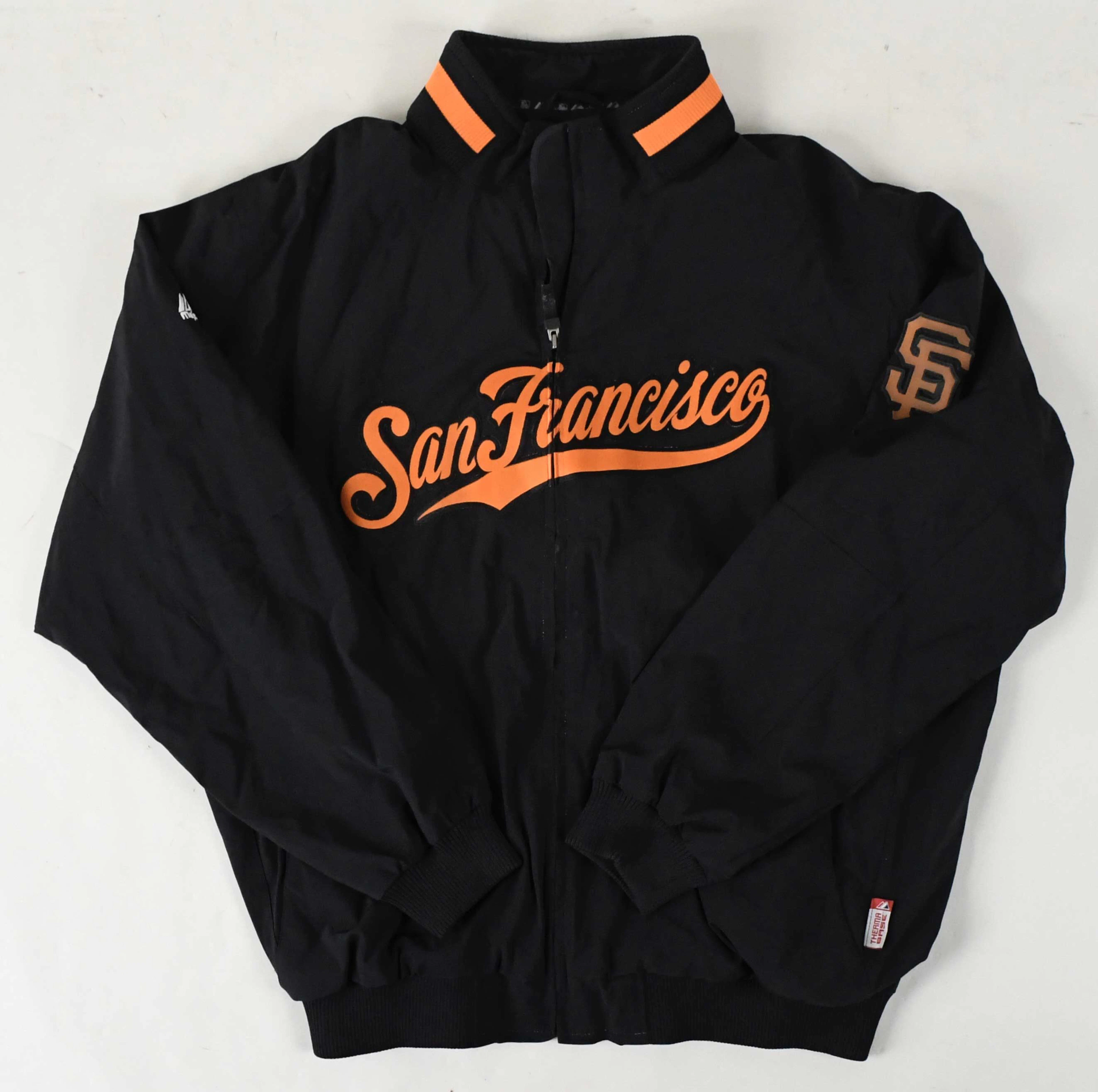 "Willie Mays' personal San Francisco Giants jacket (EX)...