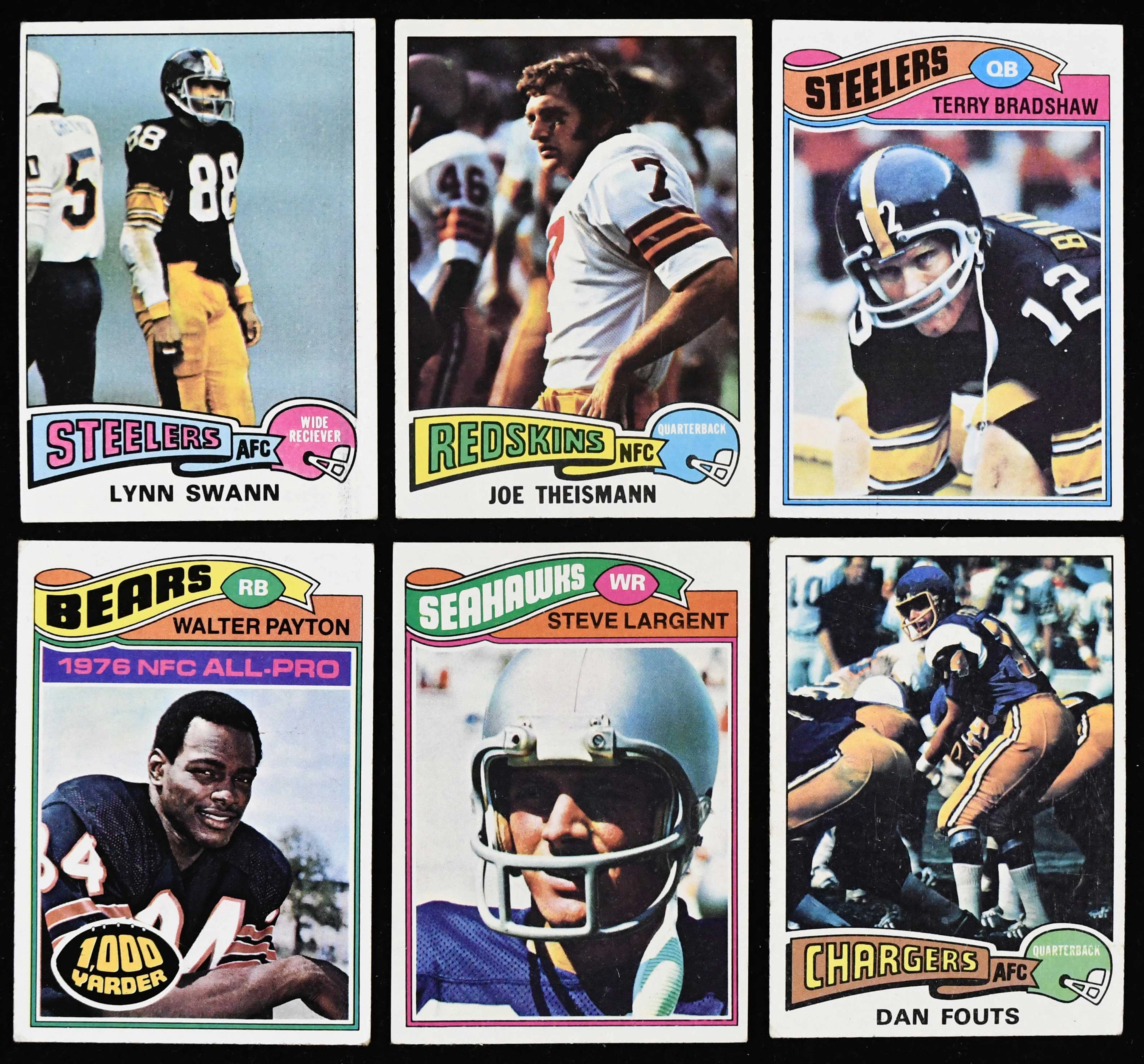 "Pair of Topps football complete sets