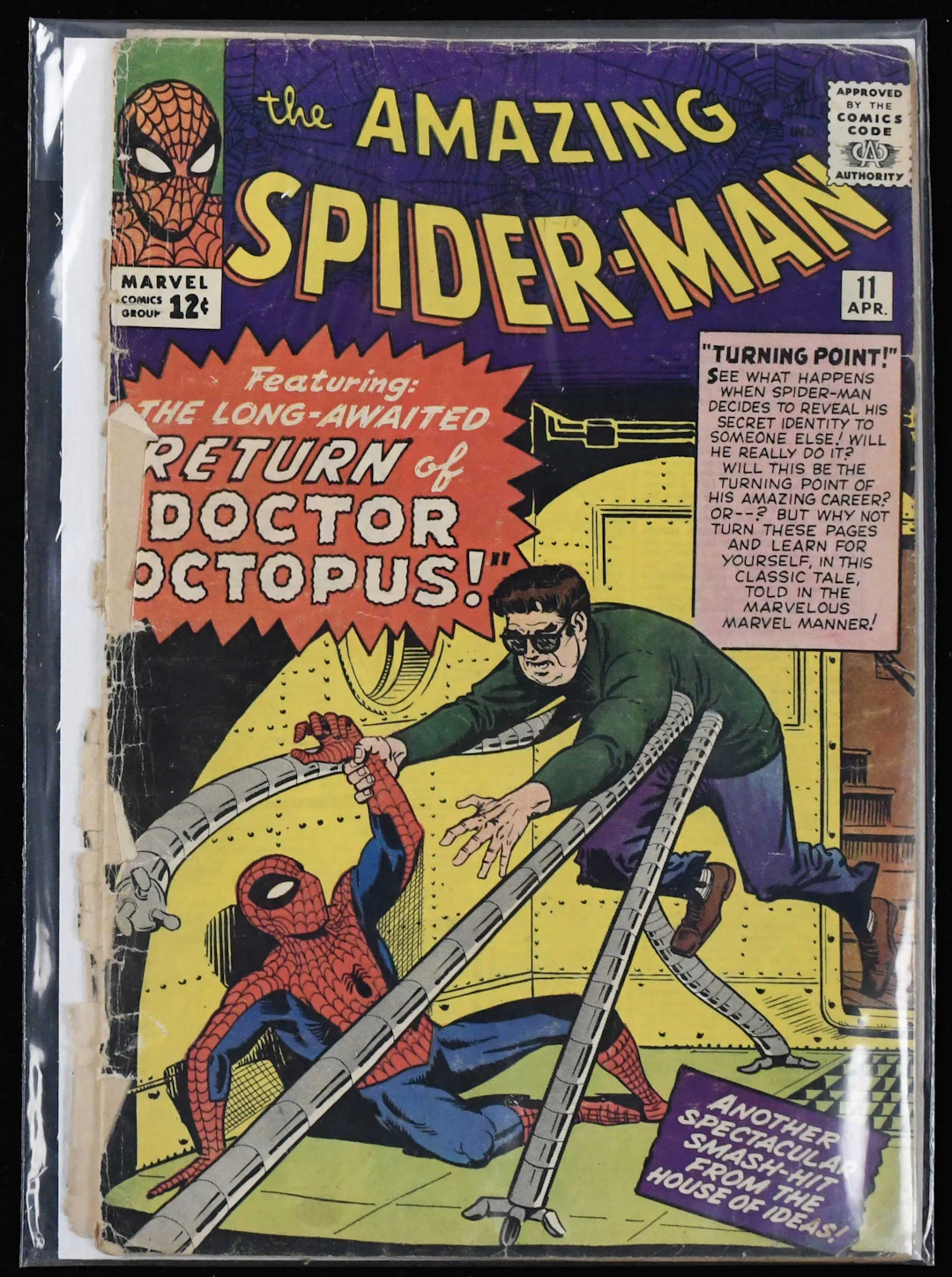 1964 The Amazing Spider-Man #8 comic book - Bennett Brant 1st appearance (PR)