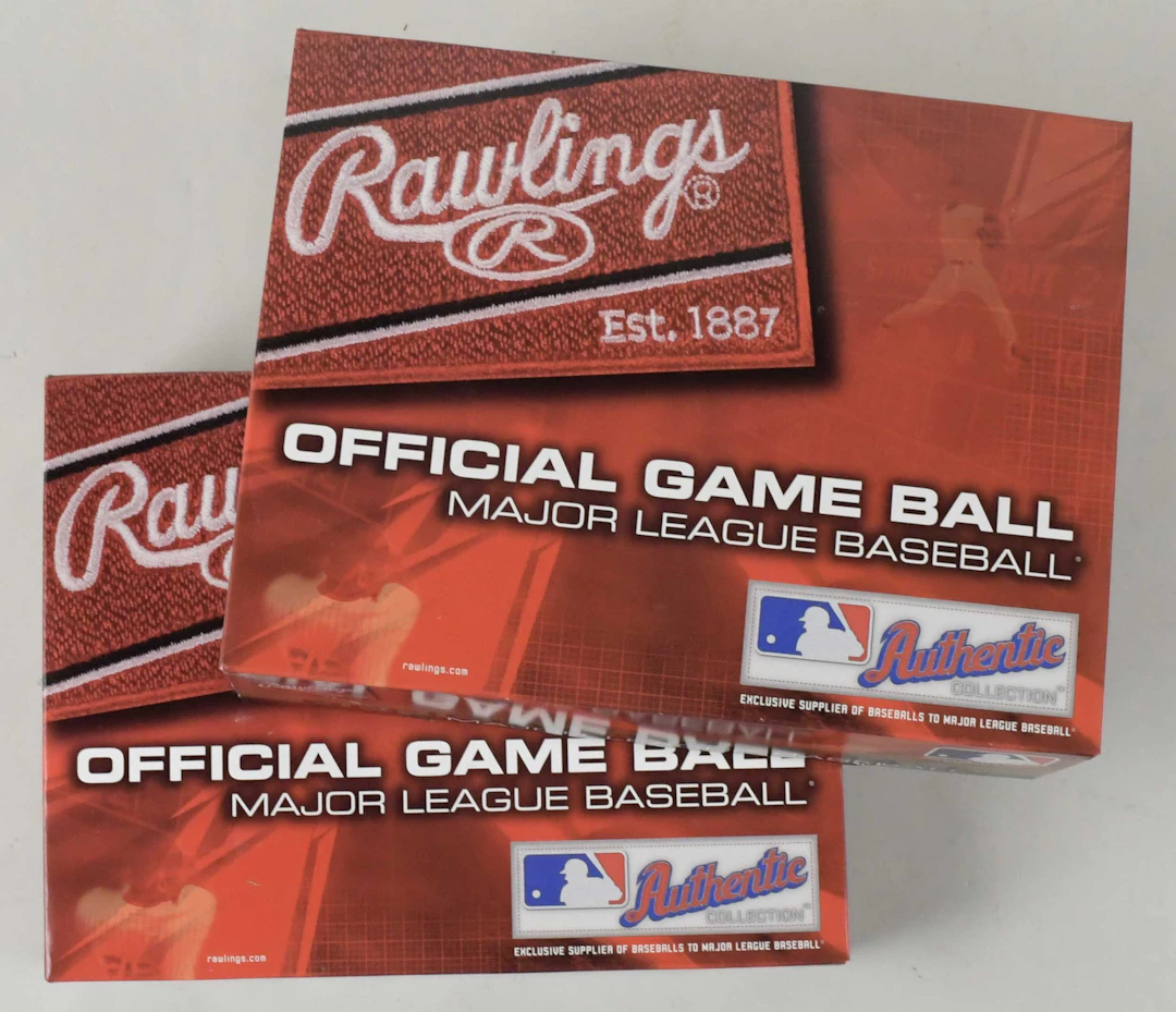 Lot of (24) Rawlings B.Selig Official Major League...