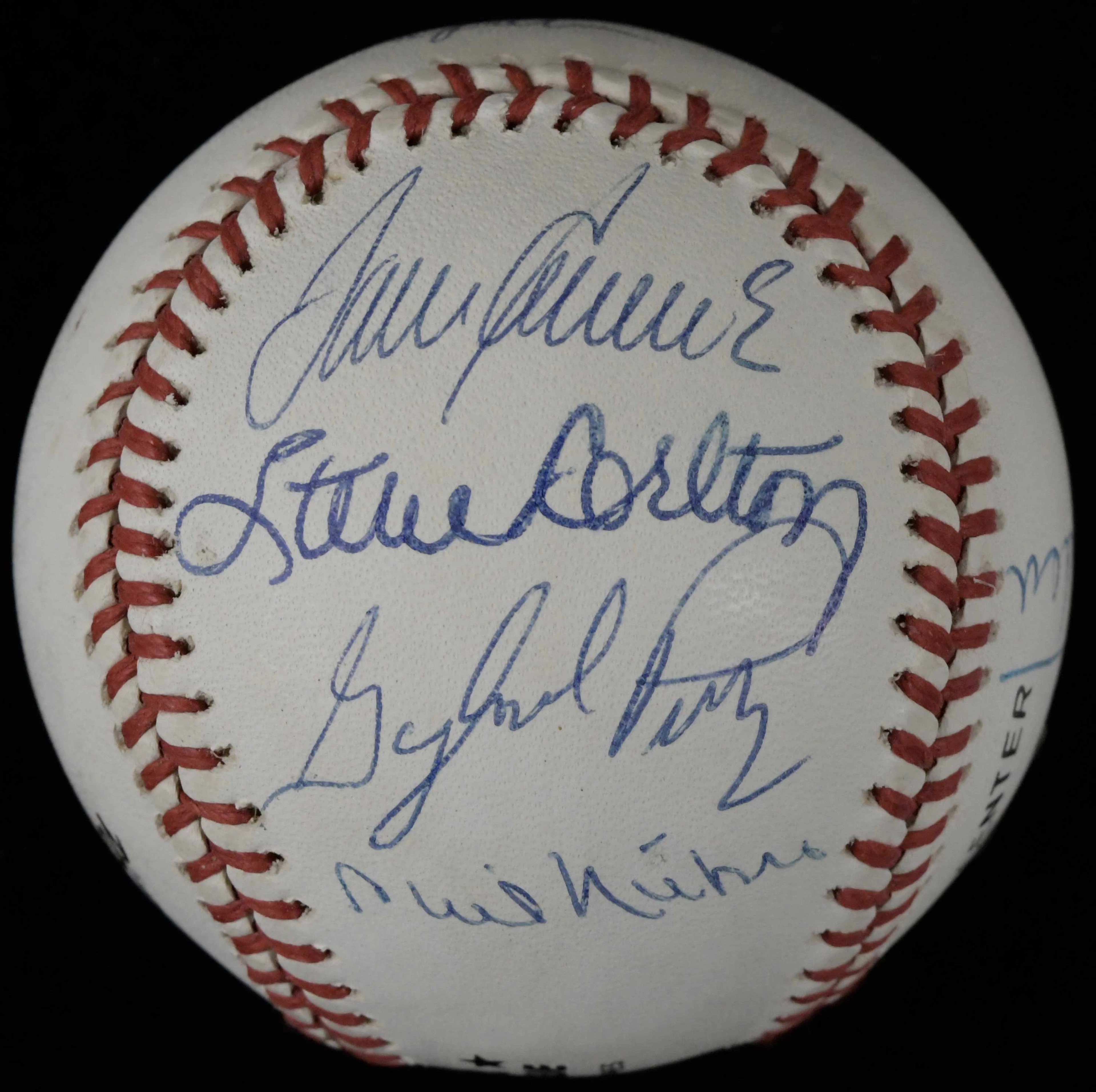 "300 Win Club multi-signed baseball (EX/MT)