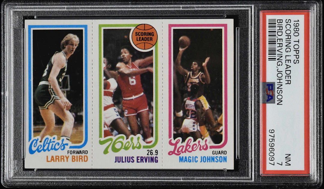 "Very nice 1980 Topps Larry Bird