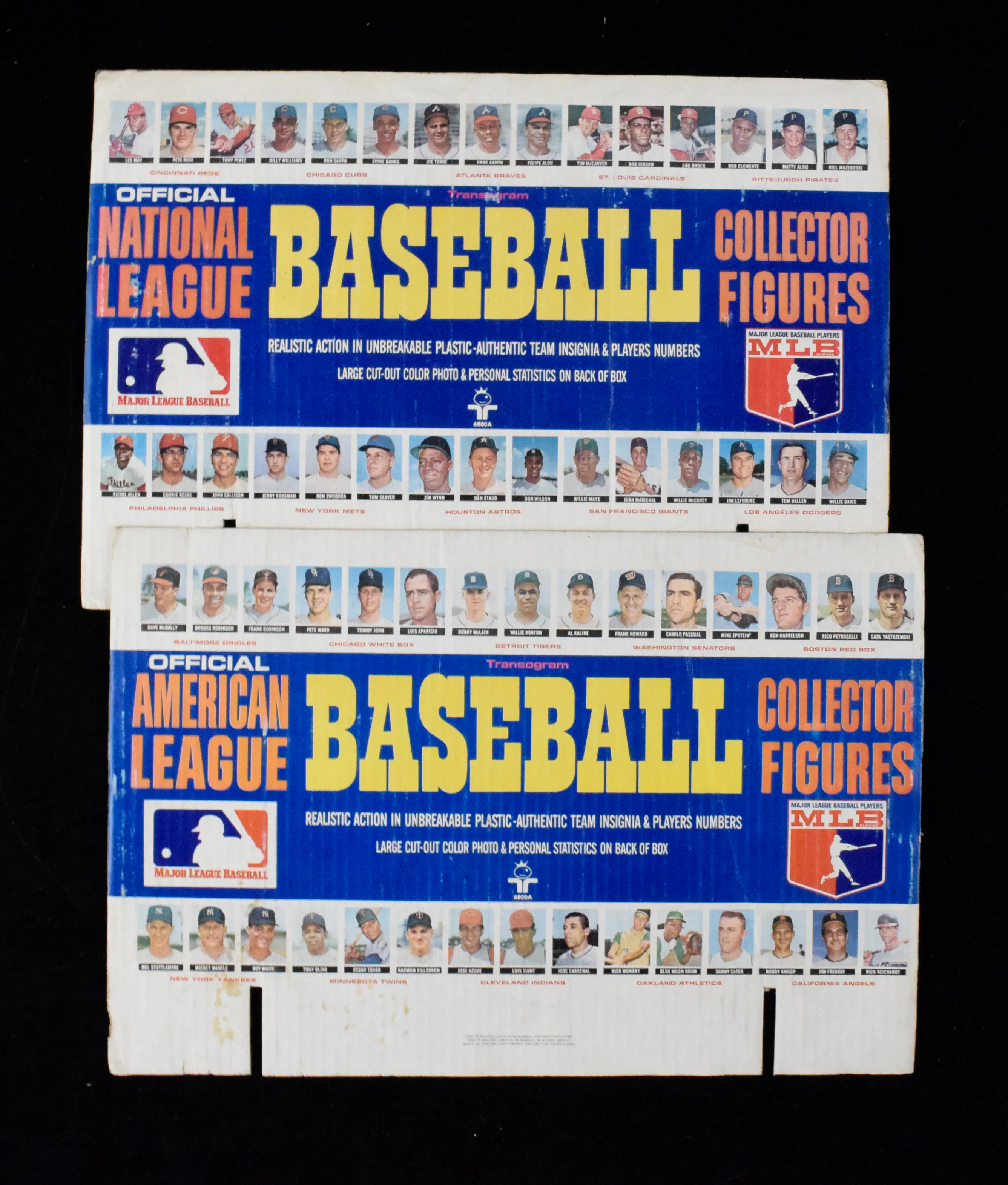 Lot of (2) 1968 Transogram A.L
