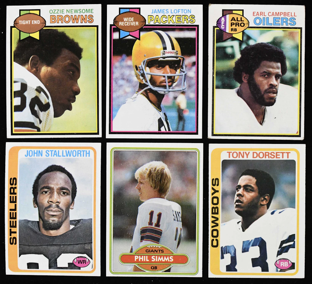 "Lot of (3) Topps football complete sets