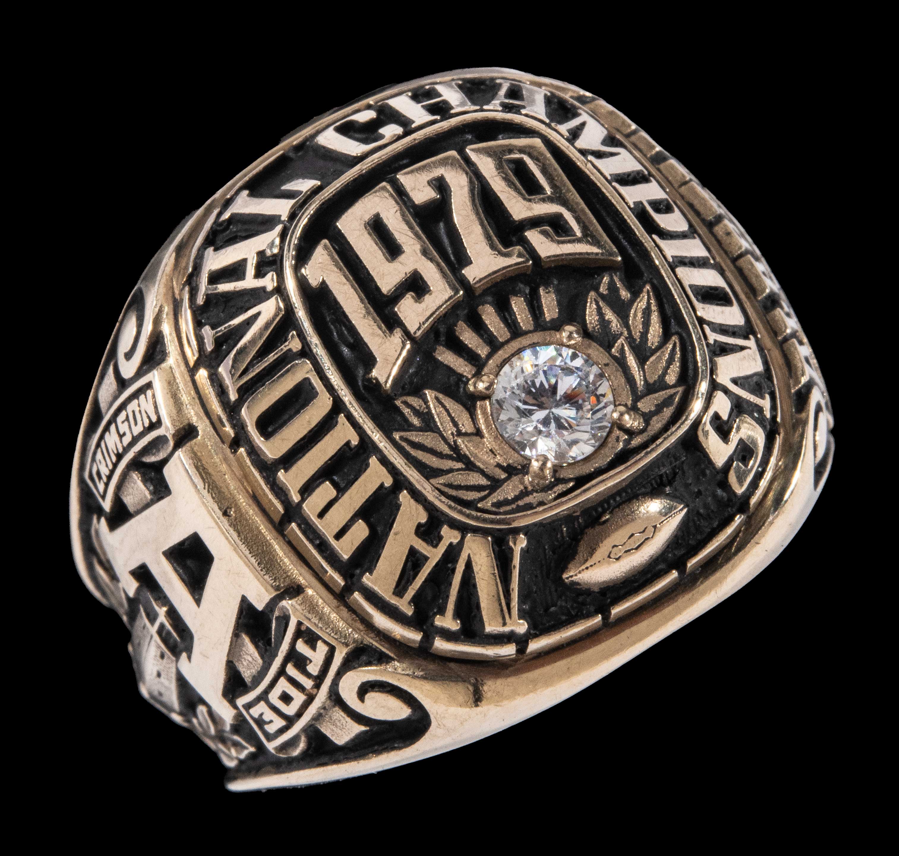 David Reeves 1979 Alabama Crimson Tide 10-k gold National Championship ...