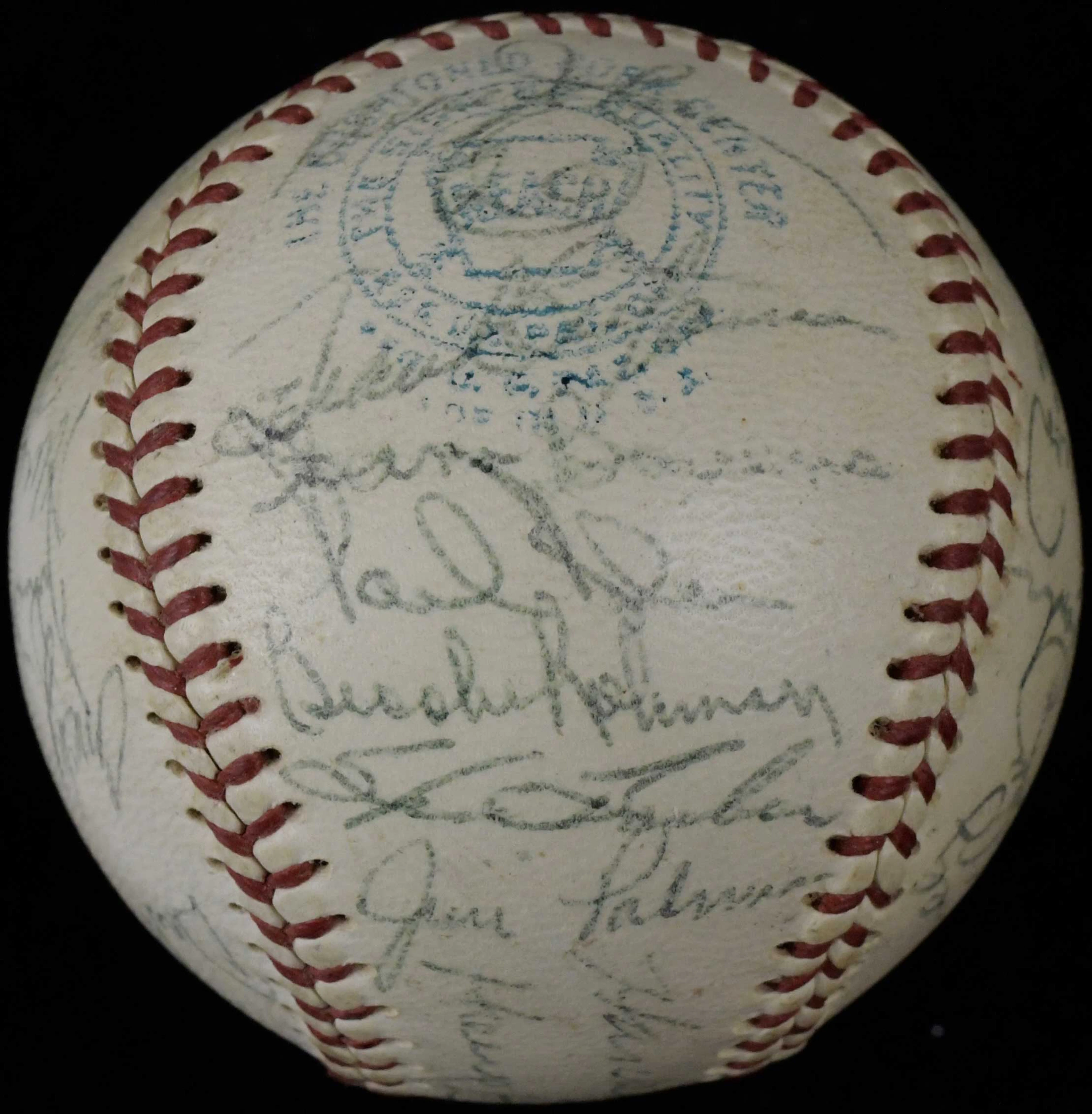 "1966 Baltimore Orioles team signed baseball - World...