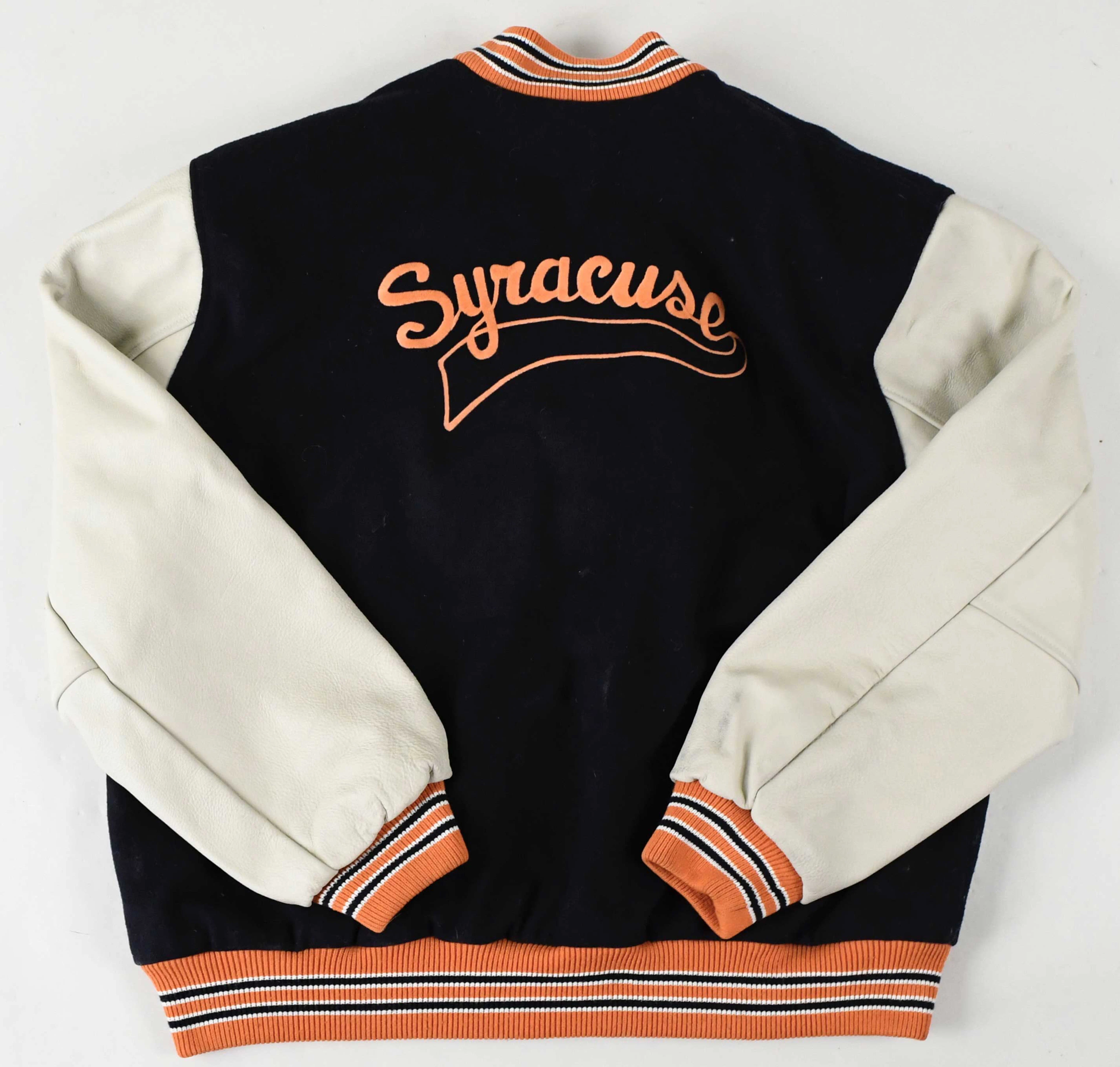 "High quality Syracuse football letterman style jacket (NM)