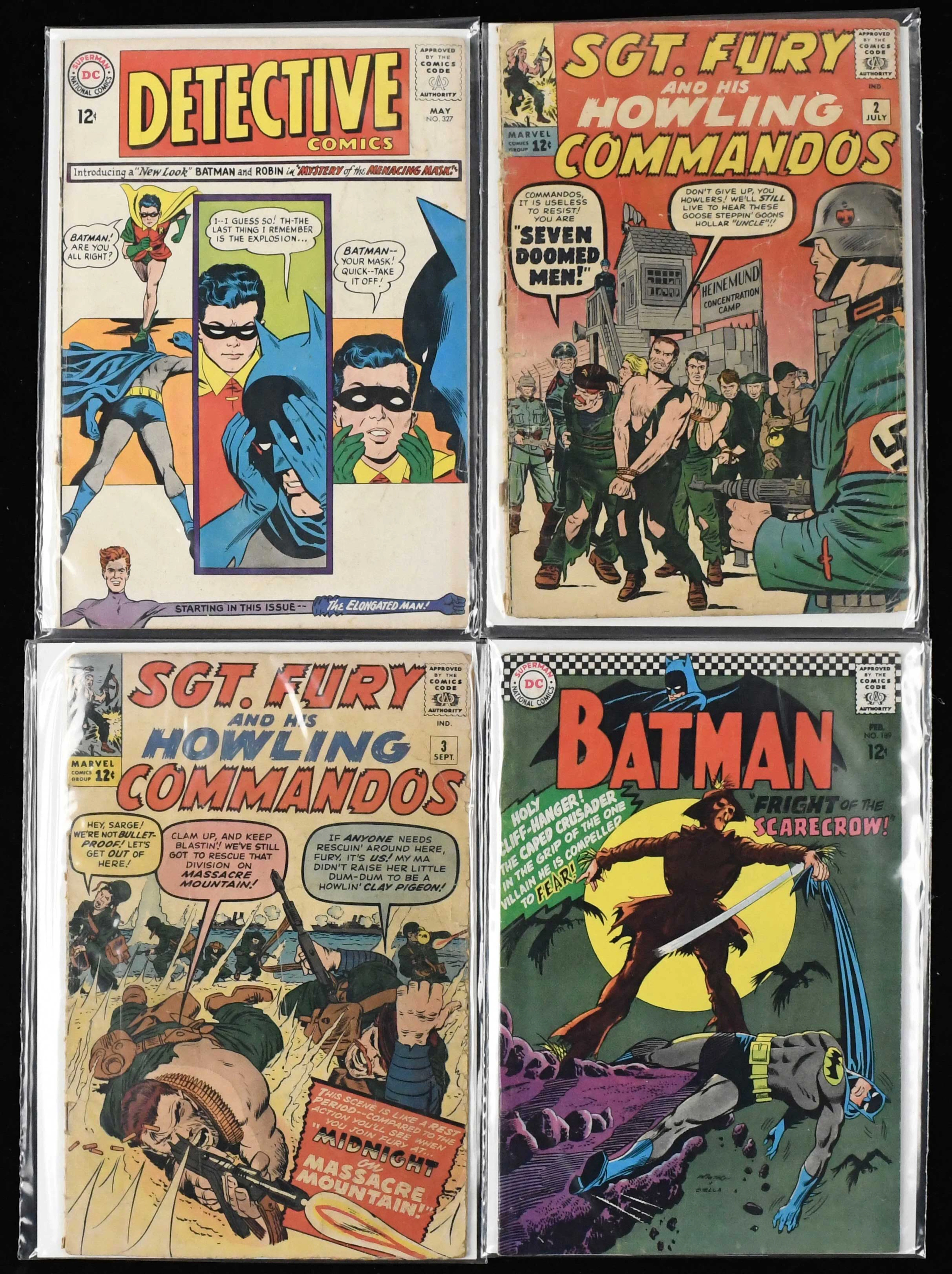 "Lot of (4) comic books from 1963-1967 (PR-EX)