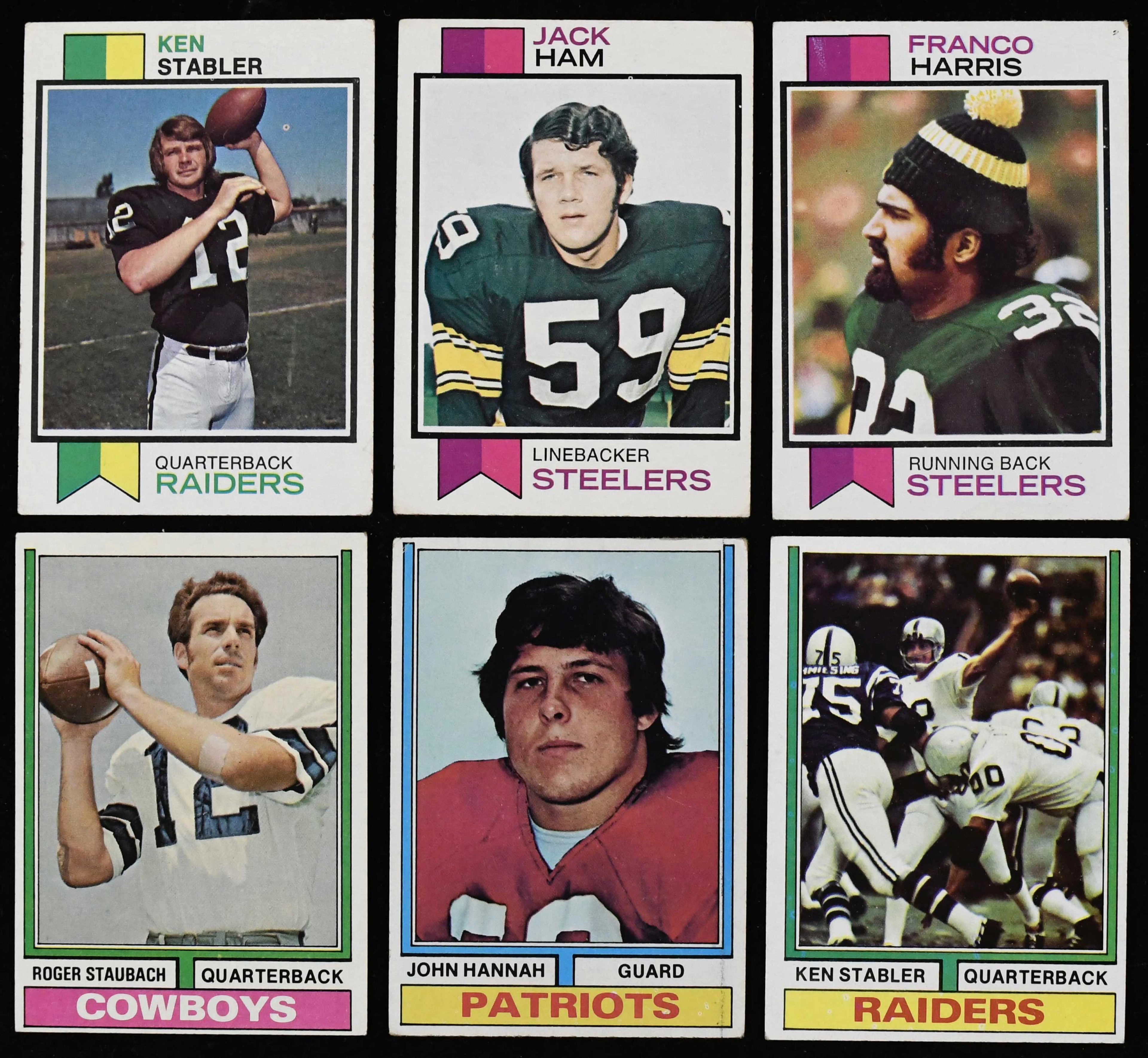 "Pair of Topps football complete sets