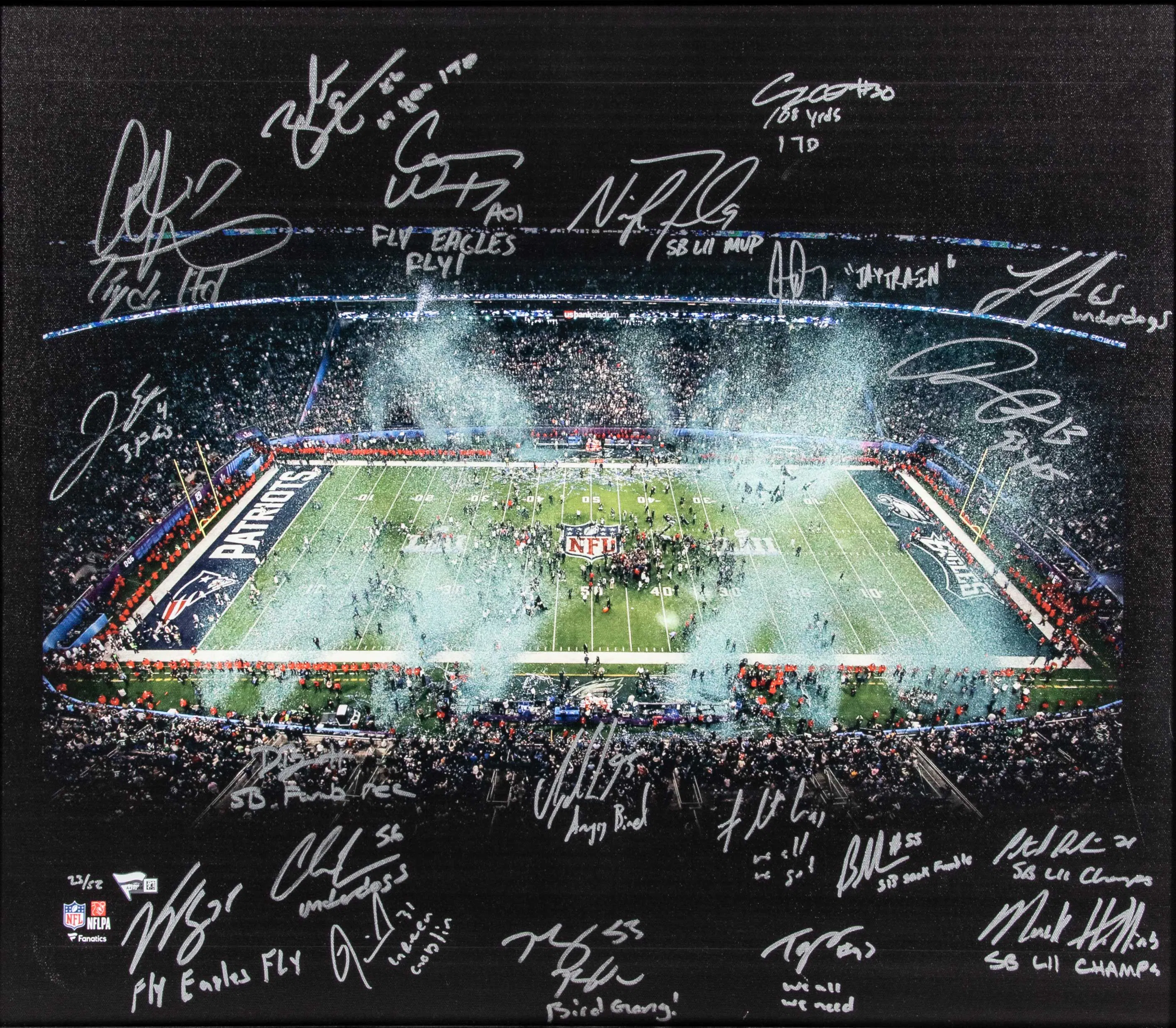 2017 Philadelphia Eagles Super Bowl LII Champions team... | Barnebys