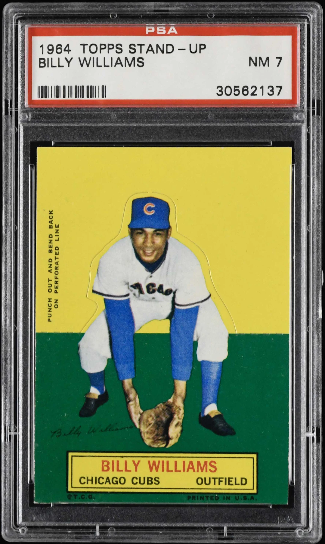 1964 Topps Stand-Ups Billy Williams (PSA 7 NM)