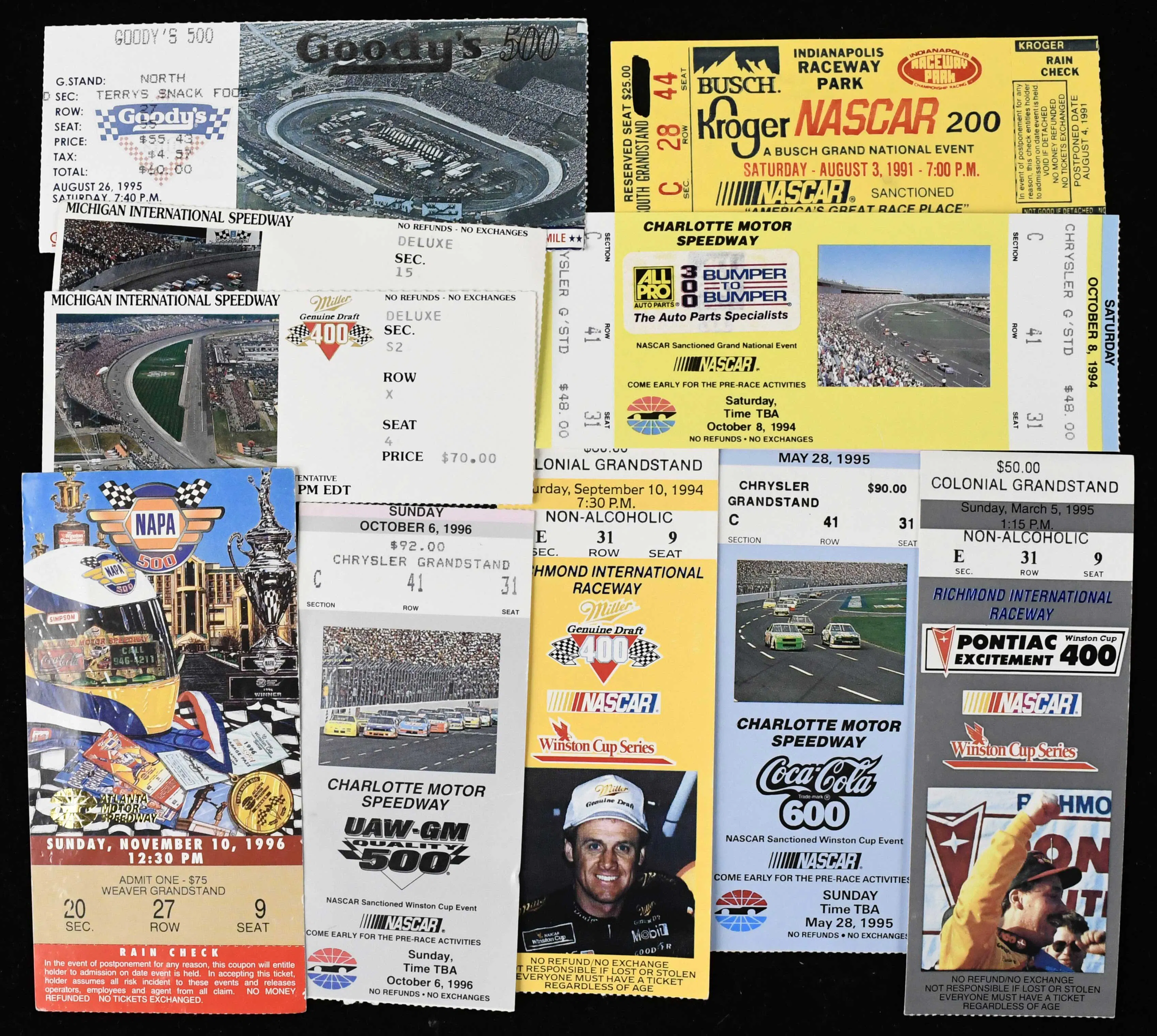 "Lot of (58) Bobby Labonte & Terry Labonte NASCAR win...