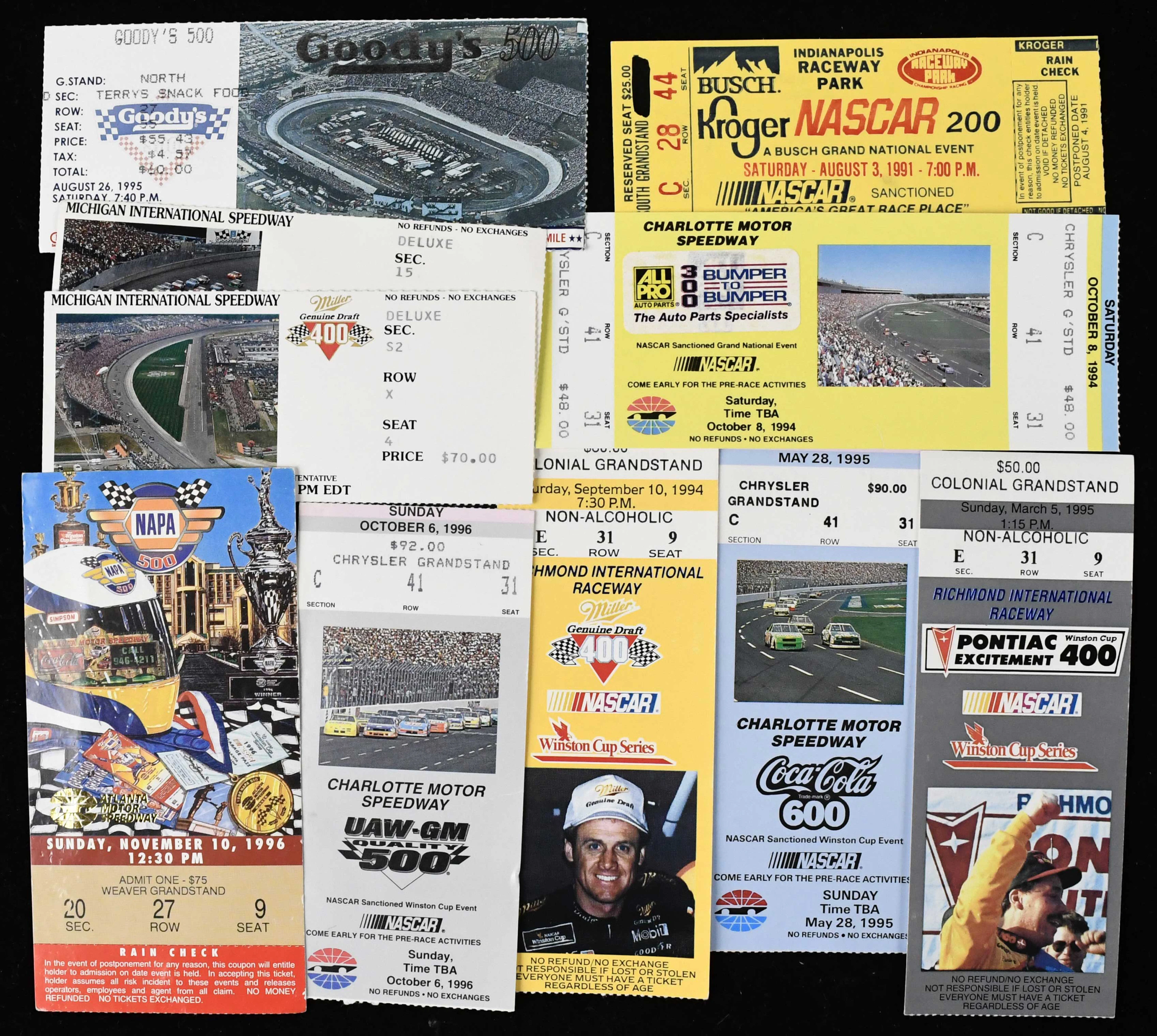 "Lot of (58) Bobby Labonte & Terry Labonte NASCAR win...