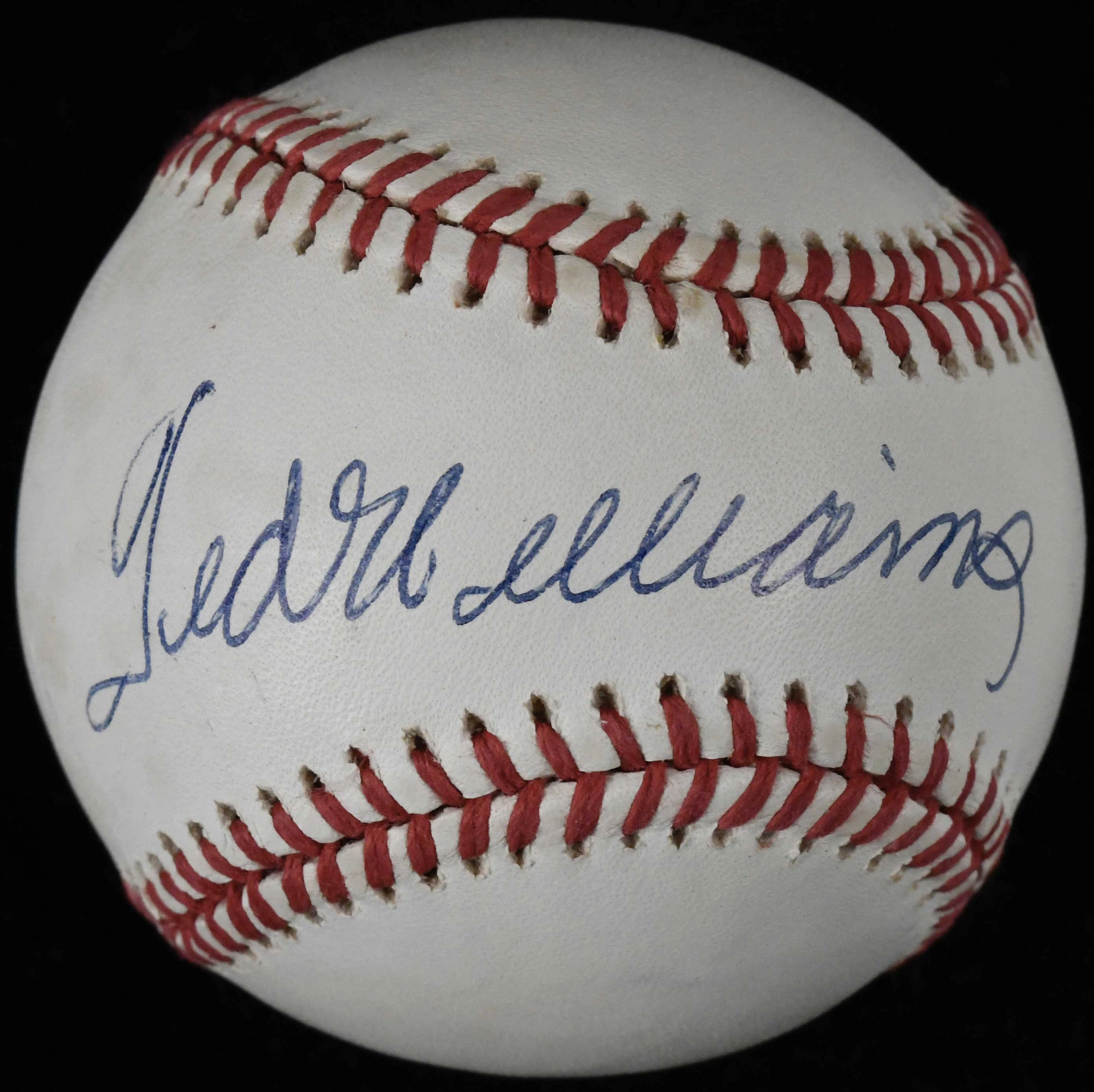 Ted Williams signed B.Brown AL baseball (EX/MT)