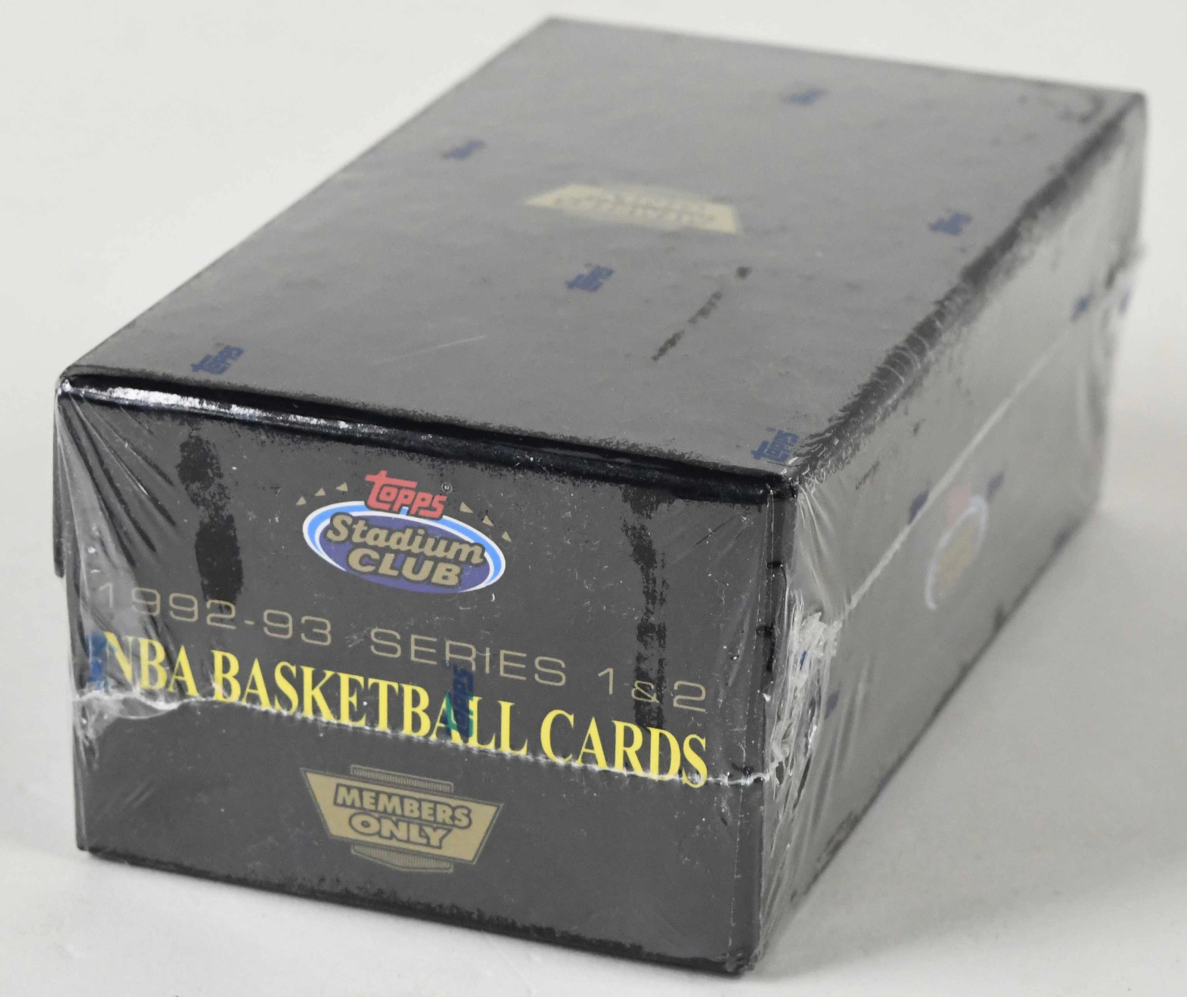 "1992-93 Stadium Club basketball Members Only...