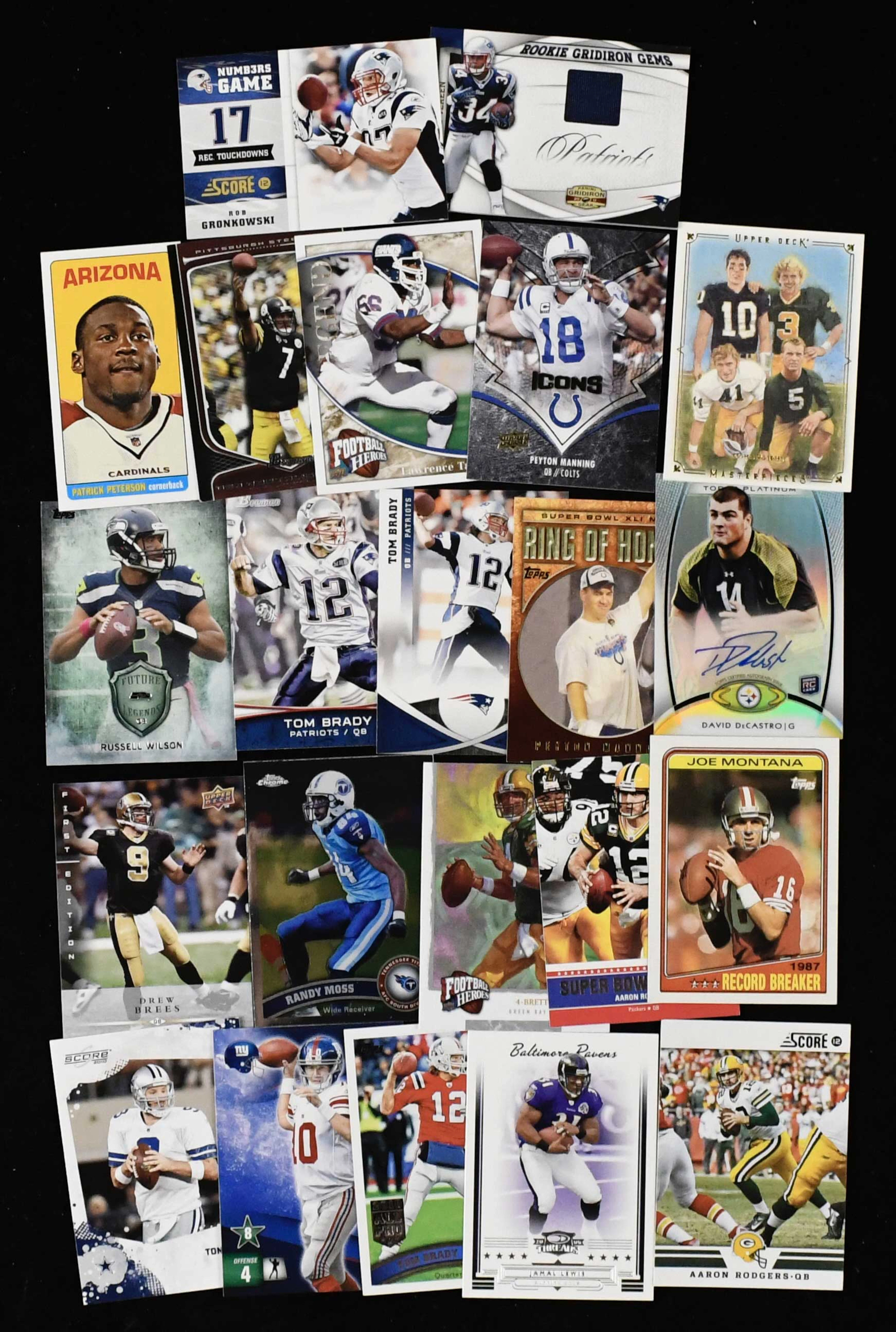 "Lot of (7,500+) mostly modern 2007-2012 football cards...