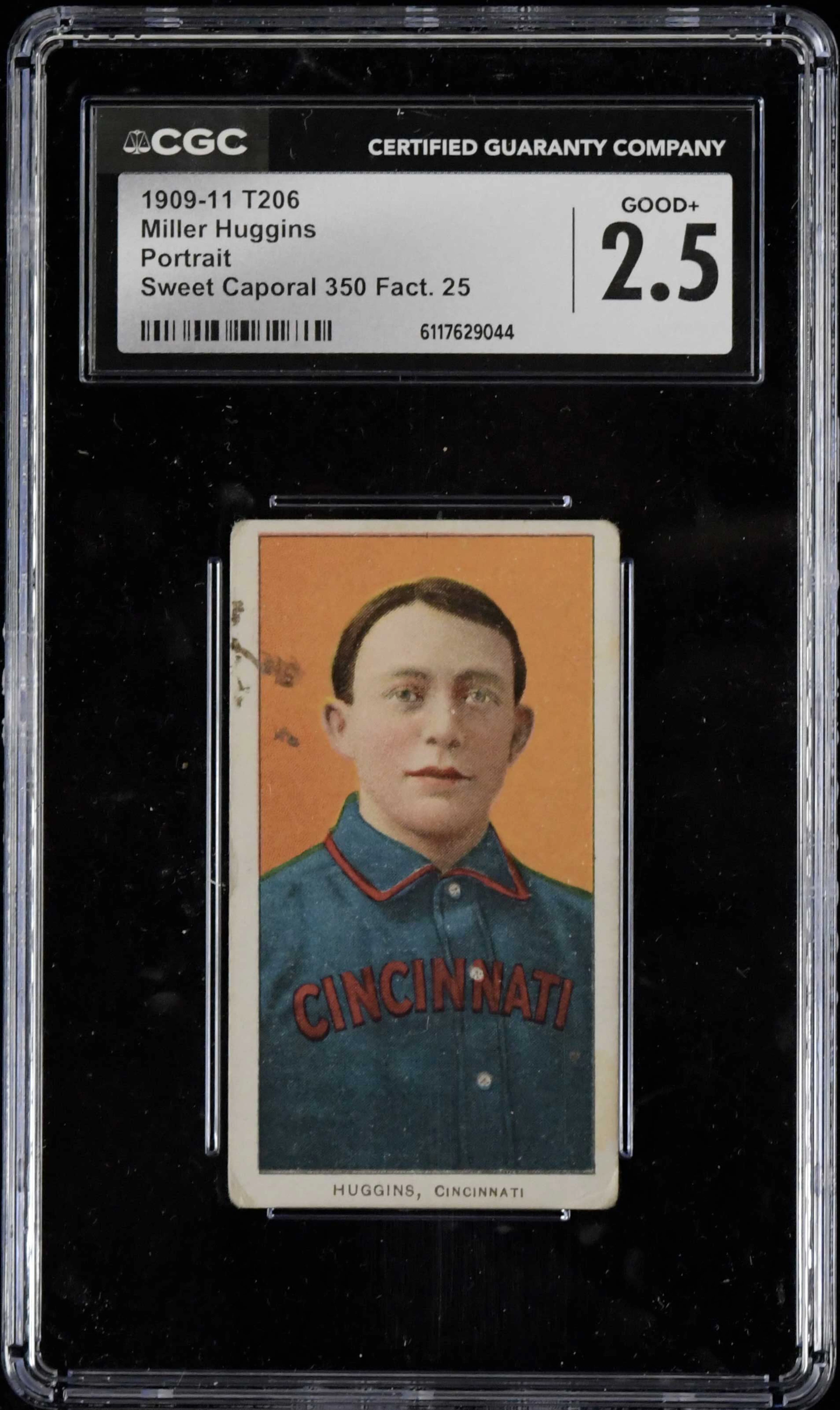 "1909-11 T206 Miller Huggins Portrait