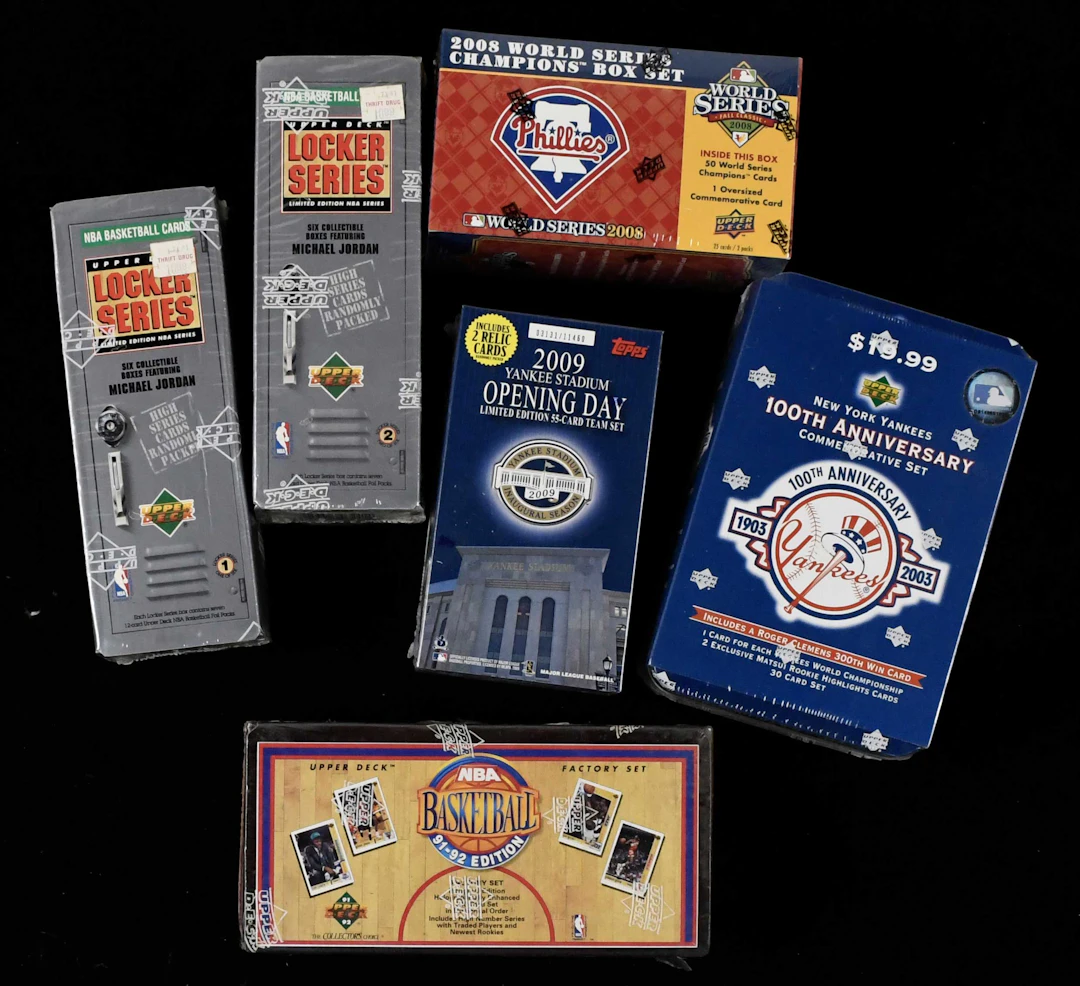 "Lot of (10) 1990s-2000s factory-sealed sets