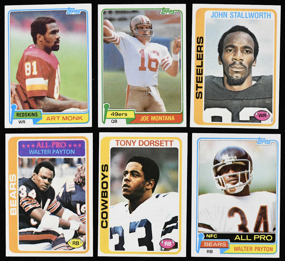 "Pair of Topps football complete sets