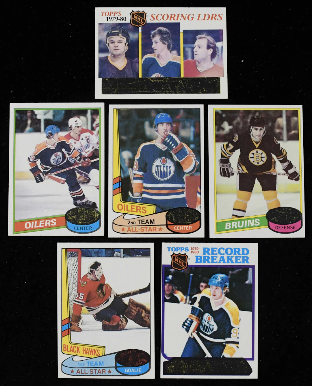 "1980-81 Topps hockey complete set (264) with Ray Bourque RC (EX/MT-NM/MT)