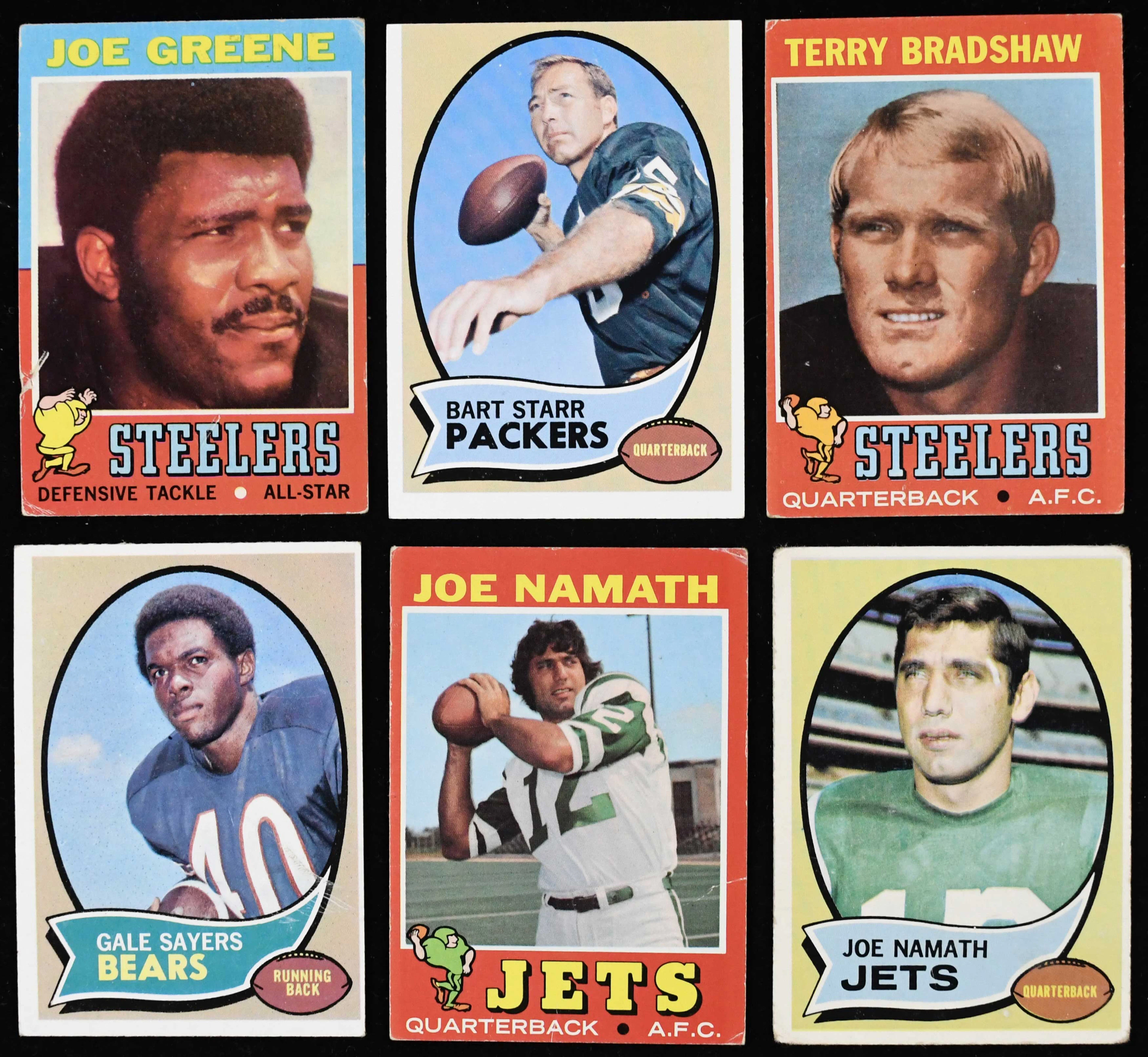 "Pair of Topps football complete and near-complete sets