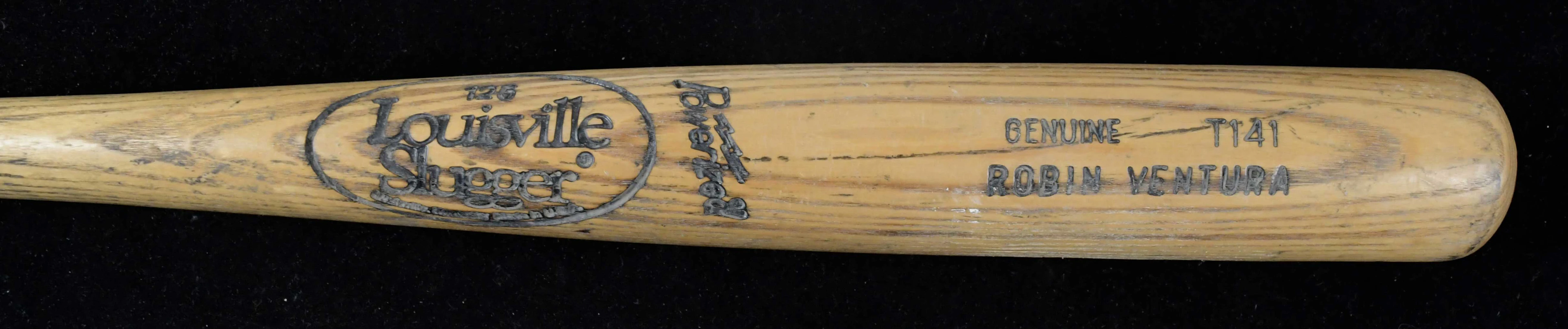 "1990 Robin Ventura professional model baseball bat (EX)