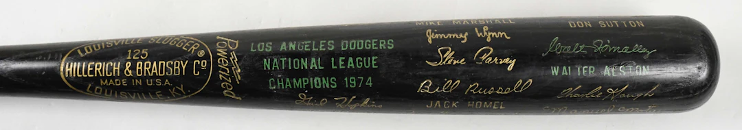 "Los Angeles Dodgers 1974 National League Champions...