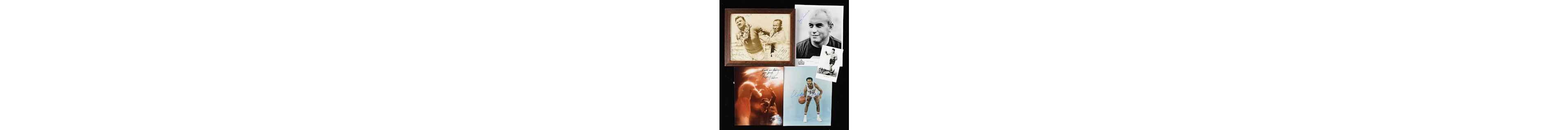 "Lot of assorted memorabilia and autographs including HOFers (GD-NM/MT)