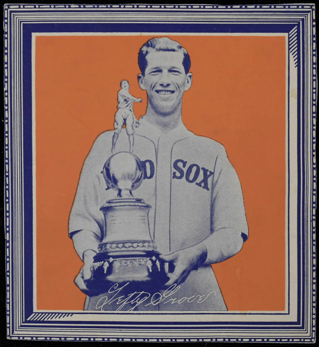 1935 Wheaties Series 1 Premium Lefty Gove (VG)