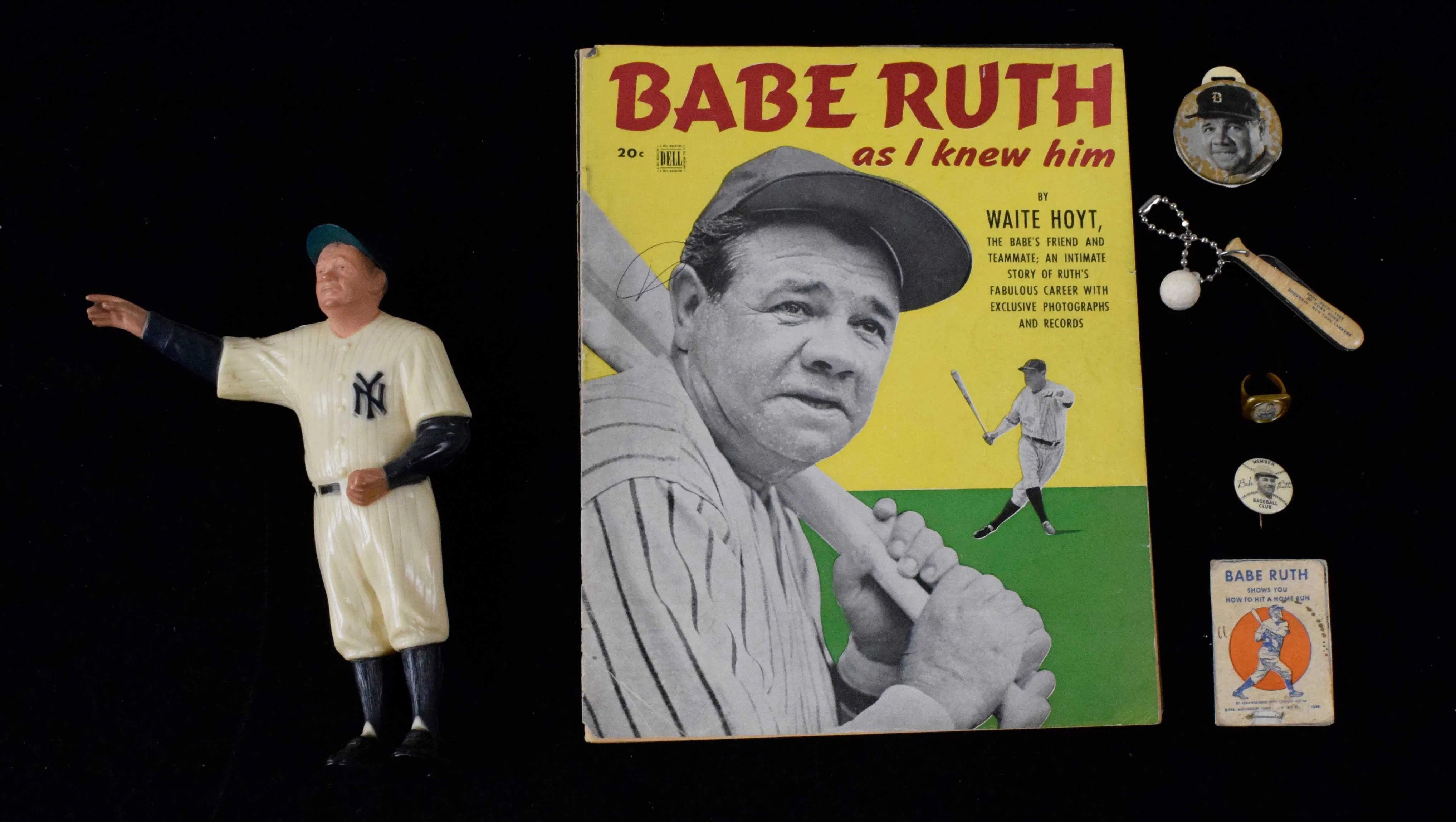 Nice lot of Babe Ruth related premiums and souvenirs... | Barnebys