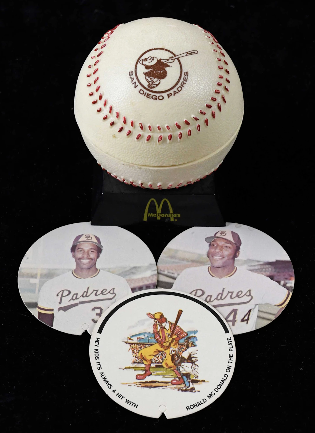 "1974 McDonald's San Diego Padres discs complete set (15)...