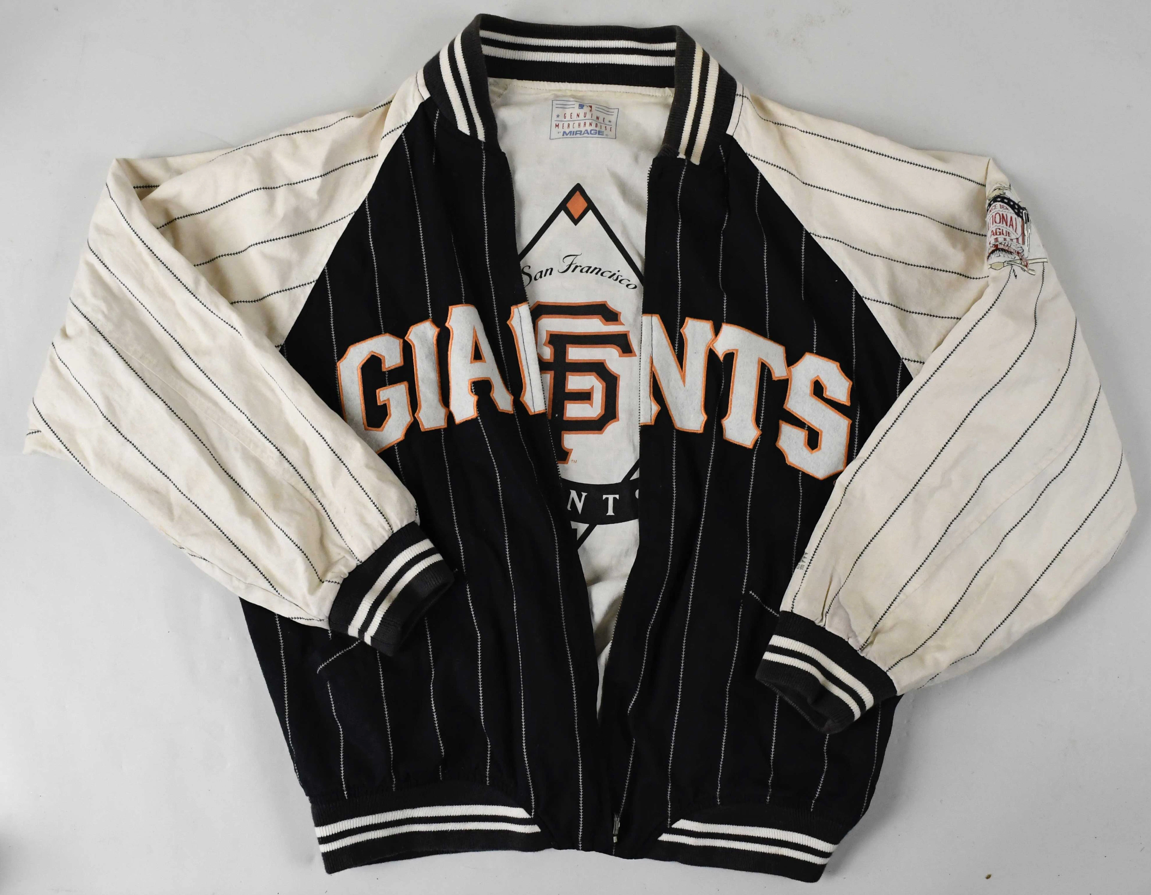 Willie Mays' personal San Francisco Giants themed jacket...