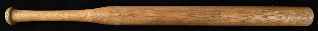 "Hillerich & Bradsby vintage bottle bat