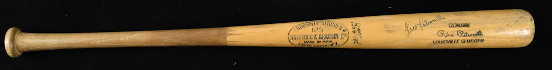 "Rico Petrocelli autographed professional model baseball bat