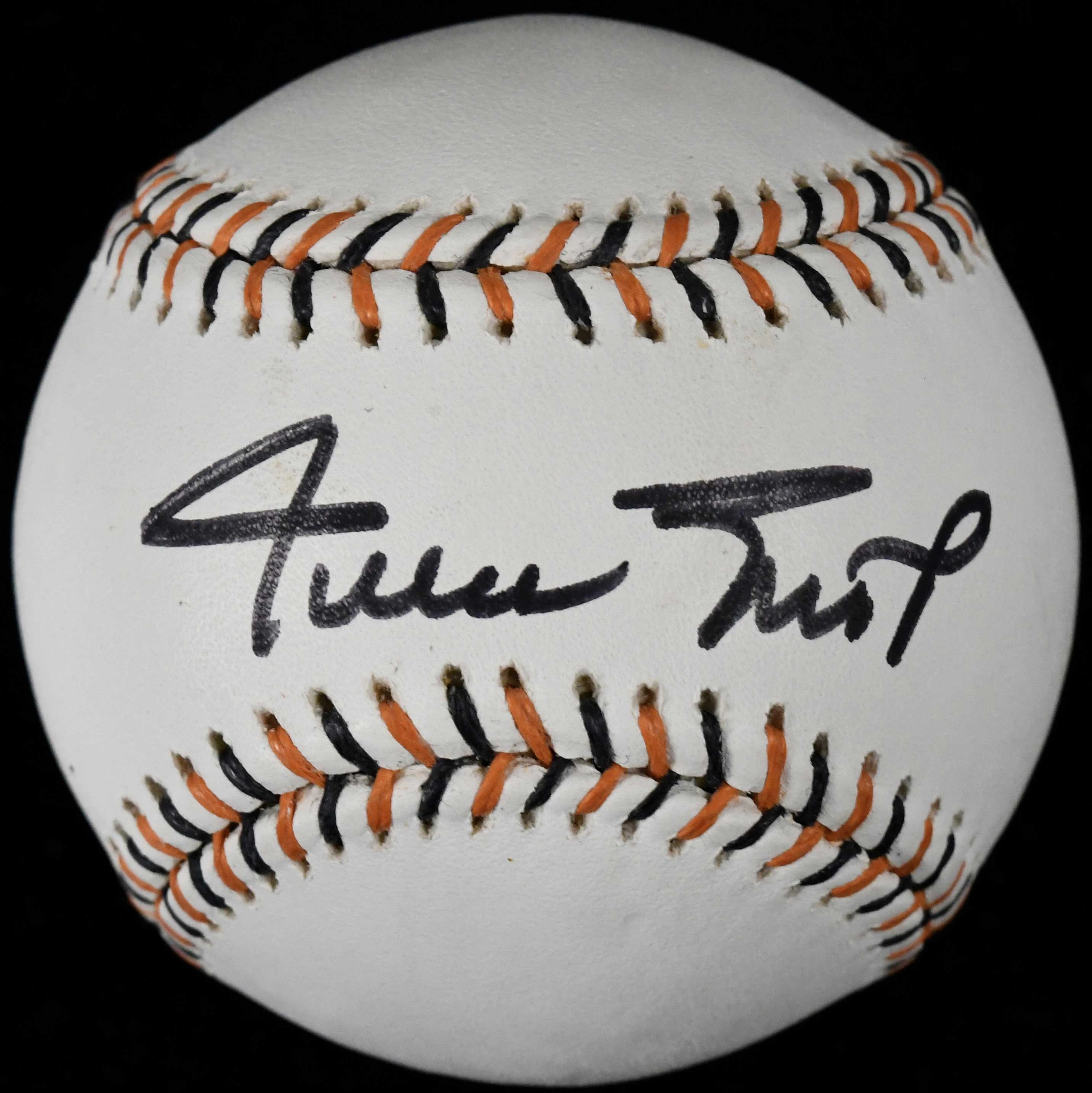 "Willie Mays single signed 2007 All-Star Game baseball...